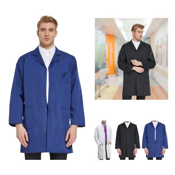 Laboratory Coat with Long Sleeves
