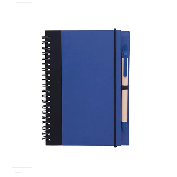 Eco Friendly Notebook with Pen(5"X7")