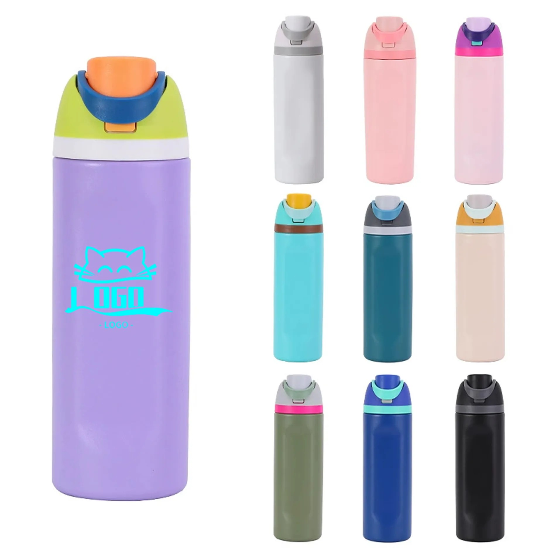 24oz Insulated Stainless Steel Water Bottle