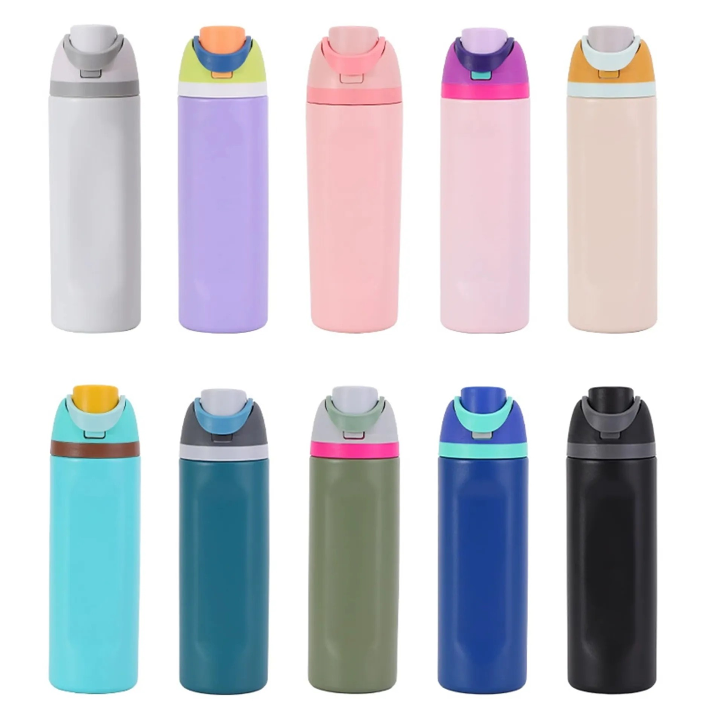 24oz Insulated Stainless Steel Water Bottle