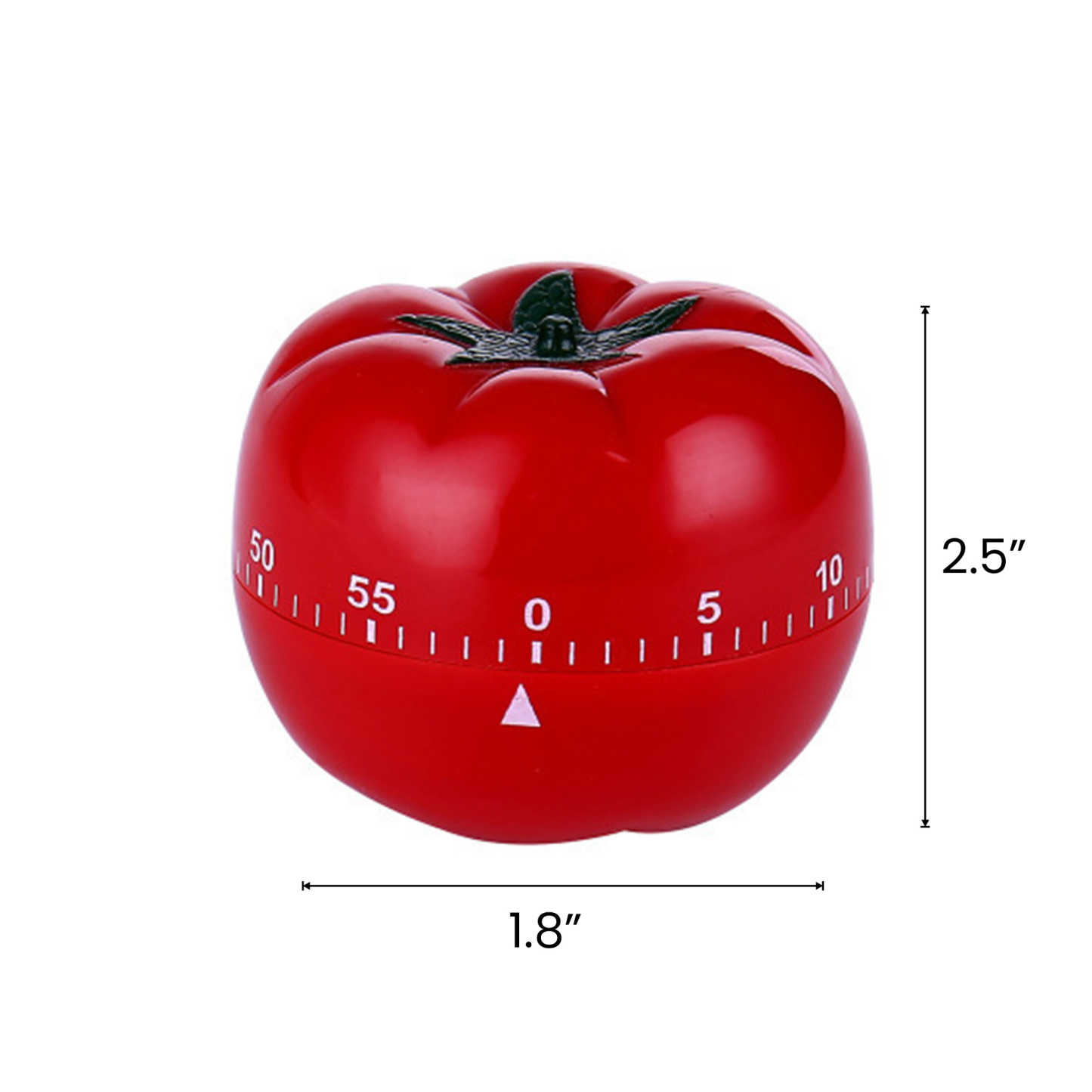Tomato-shaped kitchen timer