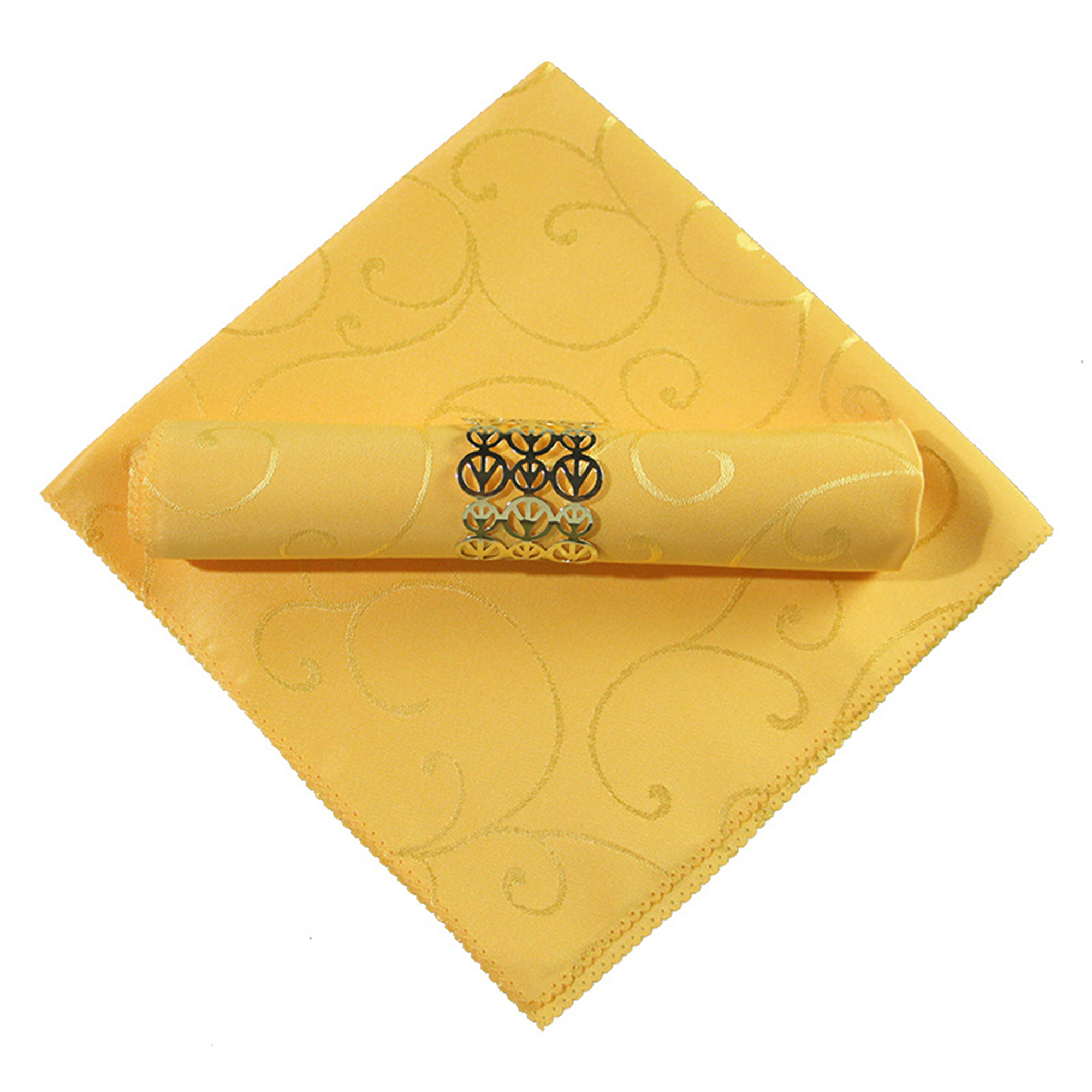 Luxury Polyester Jacquard Napkin for Dining & Events 18.9" x 18.9" 