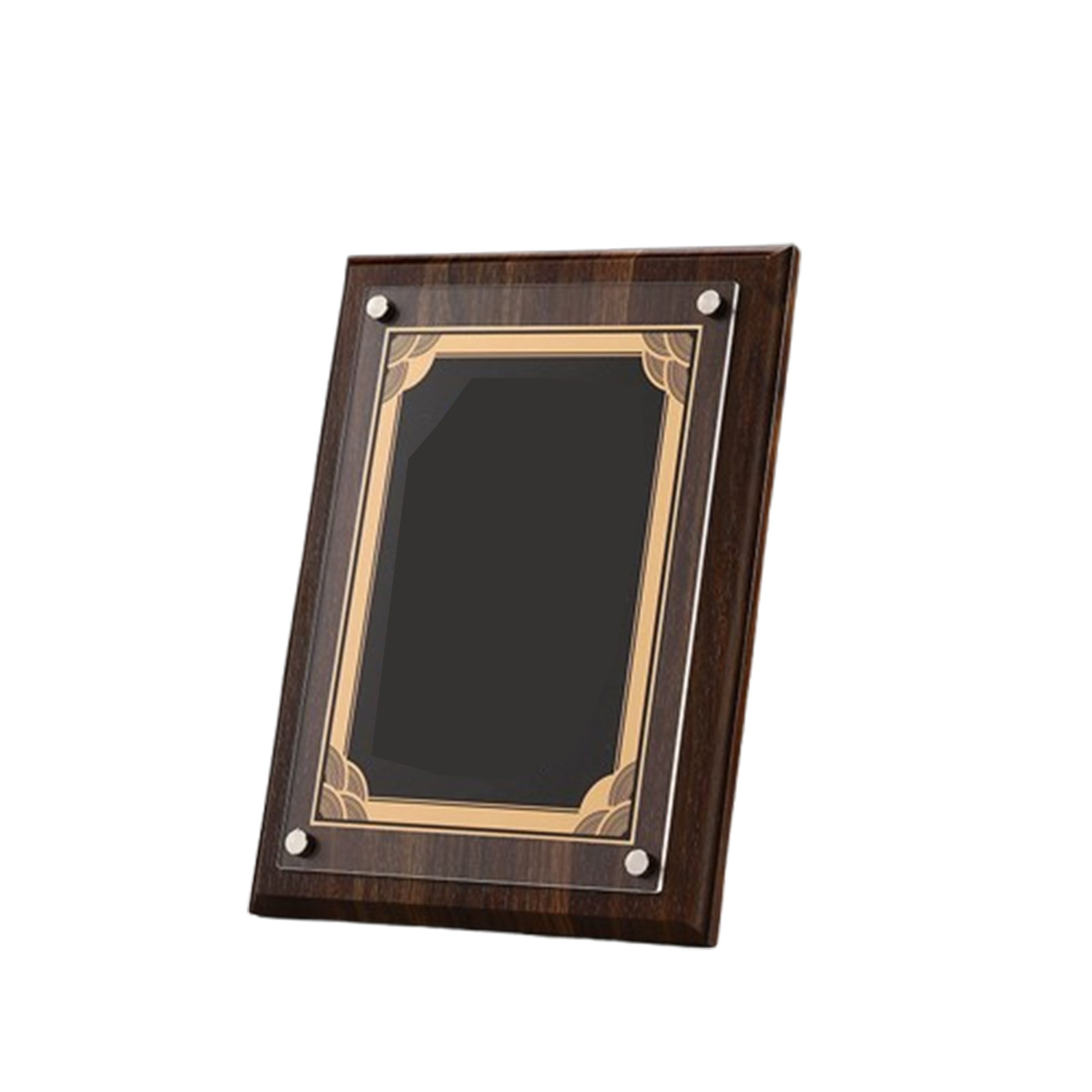 Wooden Award and Honor Plaques - Wholesale Acrylic Crystal Trophies and Medals 