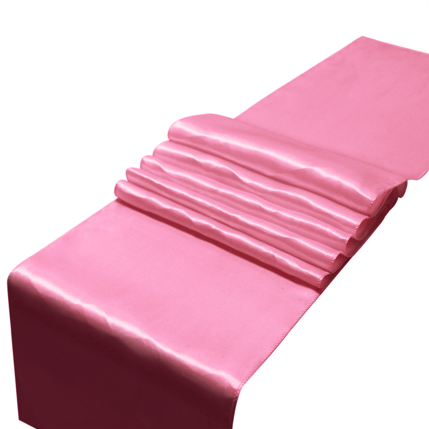 Elegant Satin Table Runner Flag for Dining 11.8" x 108.3"