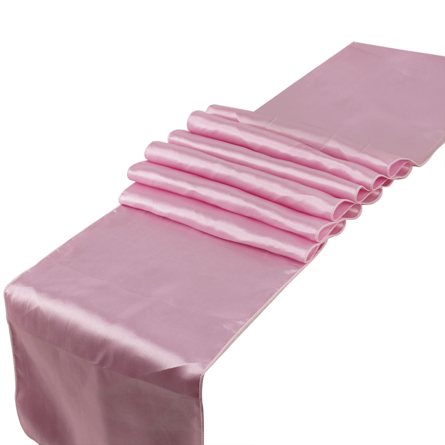 Elegant Satin Table Runner Flag for Dining 11.8" x 108.3"