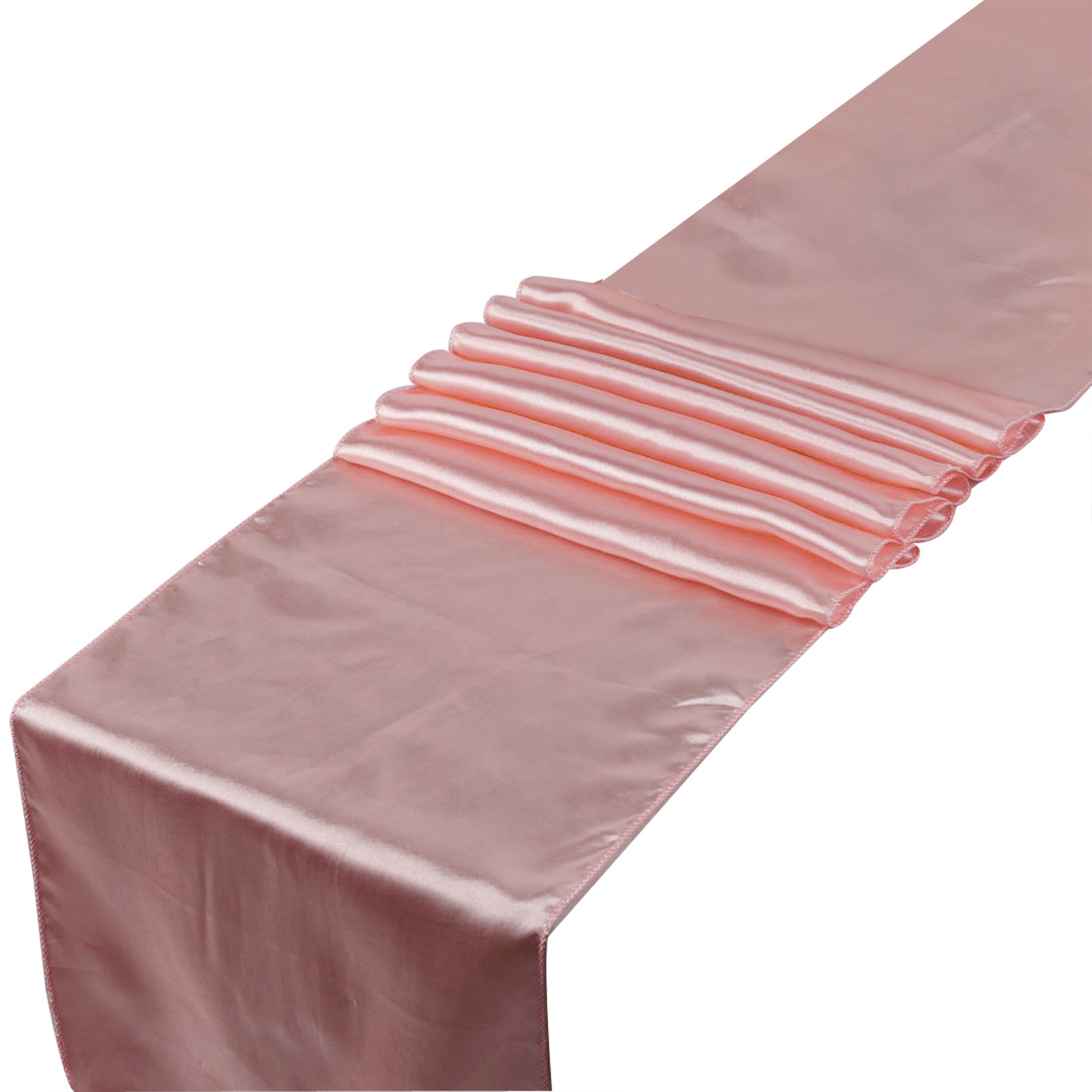 Elegant Satin Table Runner Flag for Dining 11.8" x 108.3"