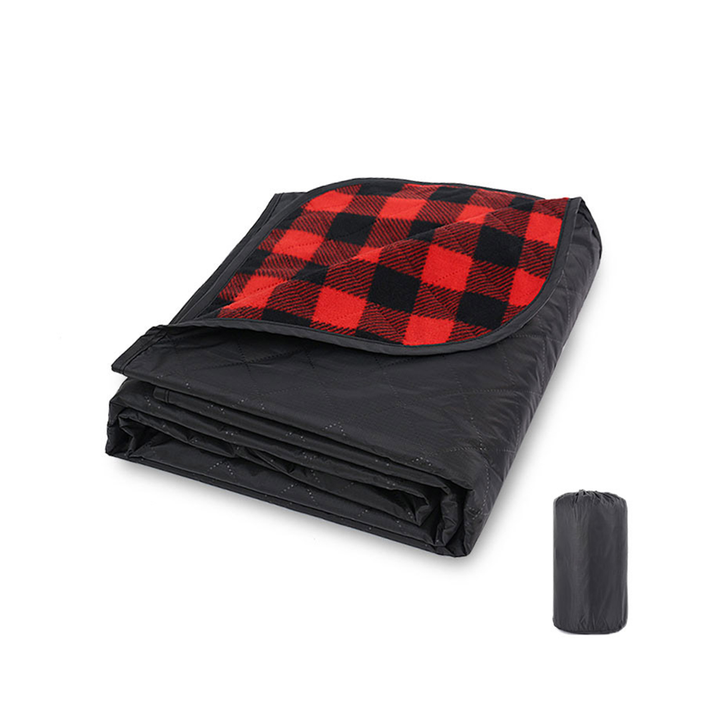 Waterproof Polar Fleece Camping Blanket 82.0" x 55.0"