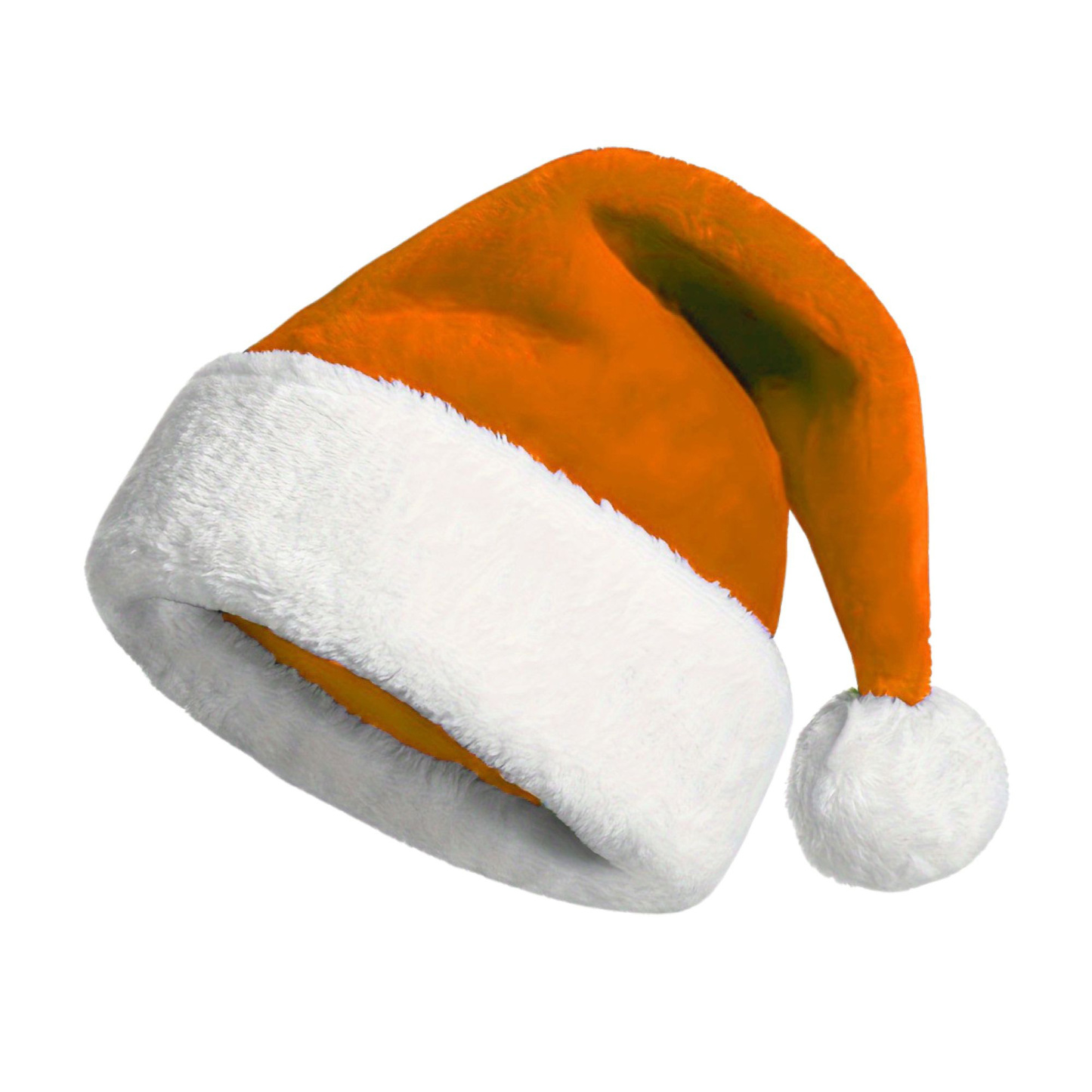 Red Fuzzy Santa Hat