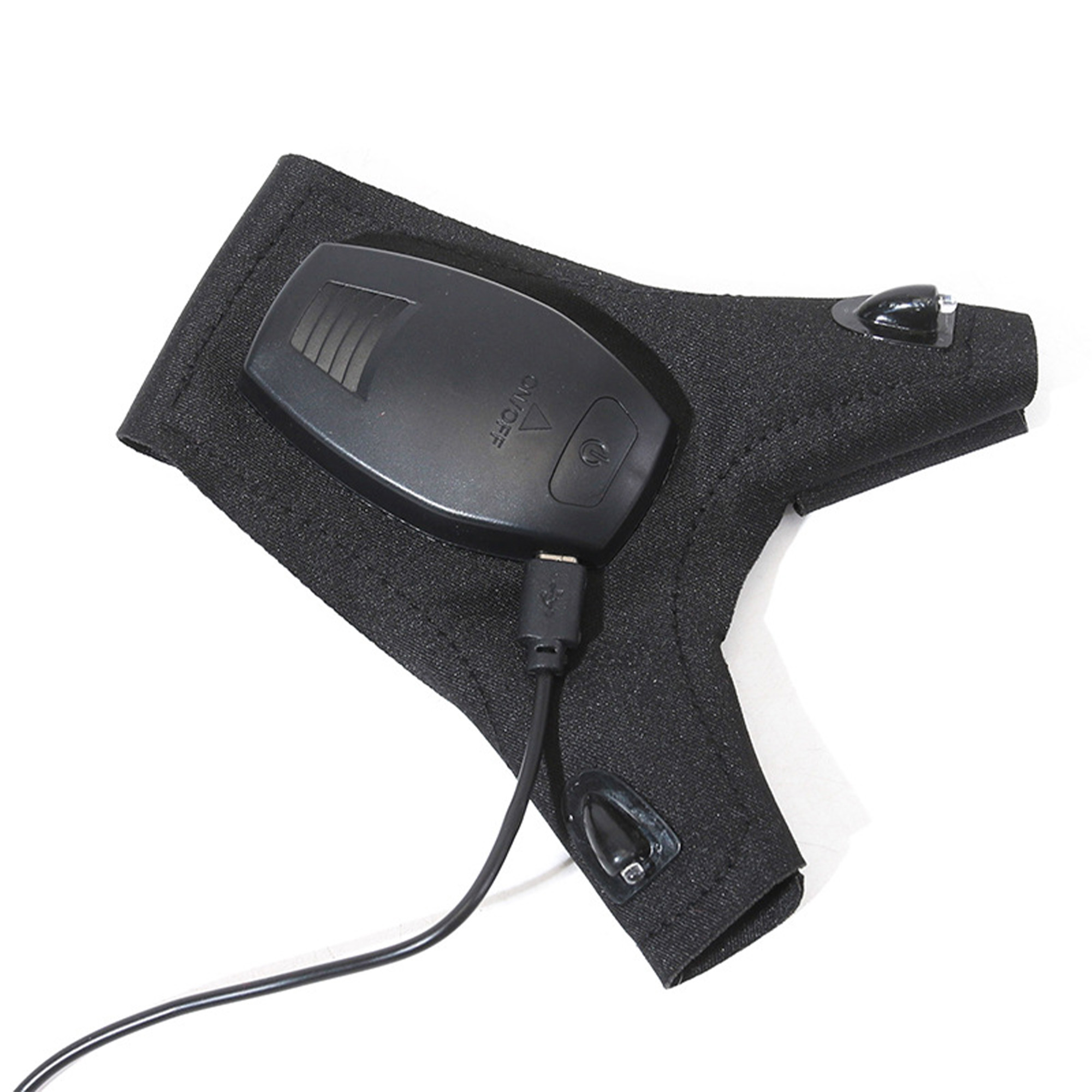 Night fishing lamp gloves 13.4"x4.9"