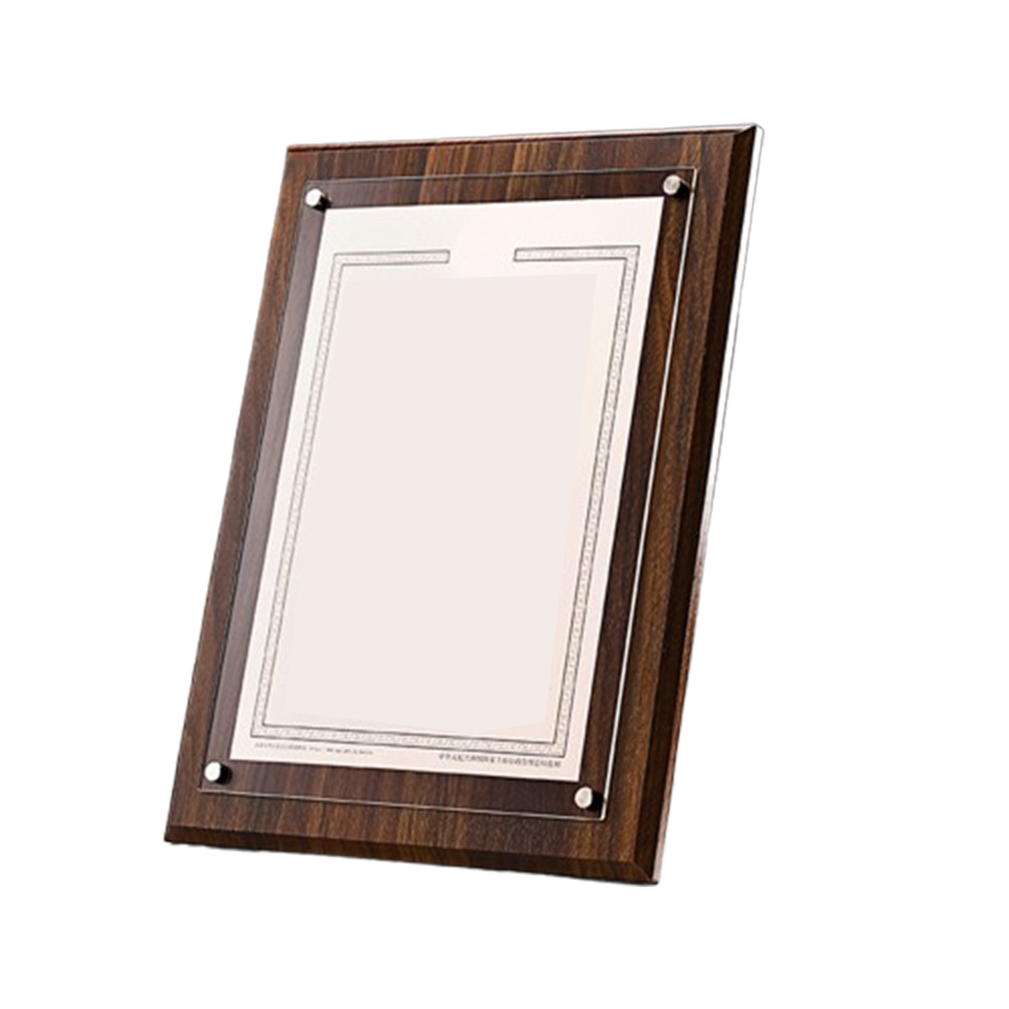 Wooden Award and Honor Plaques - Wholesale Acrylic Crystal Trophies and Medals 