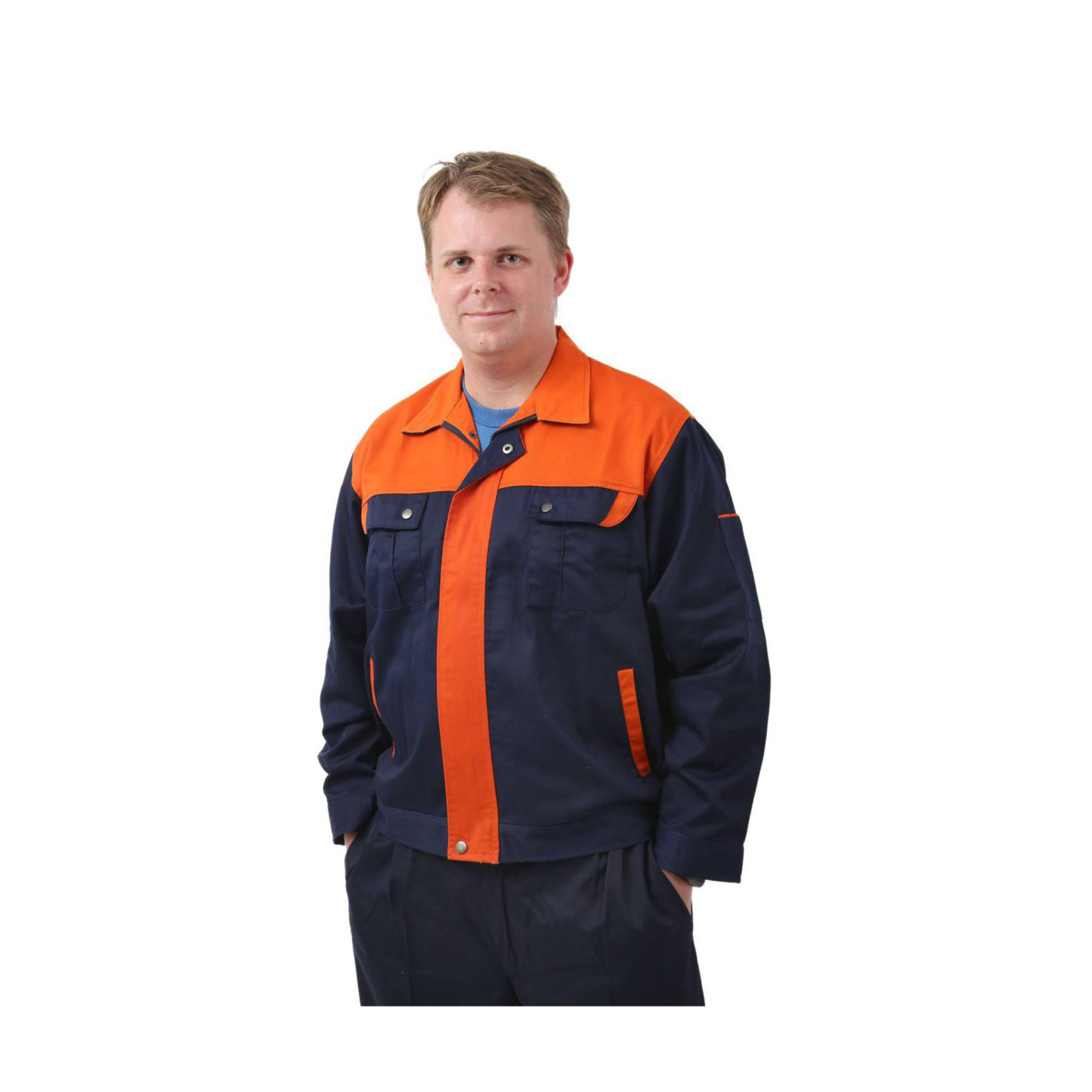 Heavy-Duty Long-Sleeved Workwear for Autumn & Winter – Size XS - 4XL