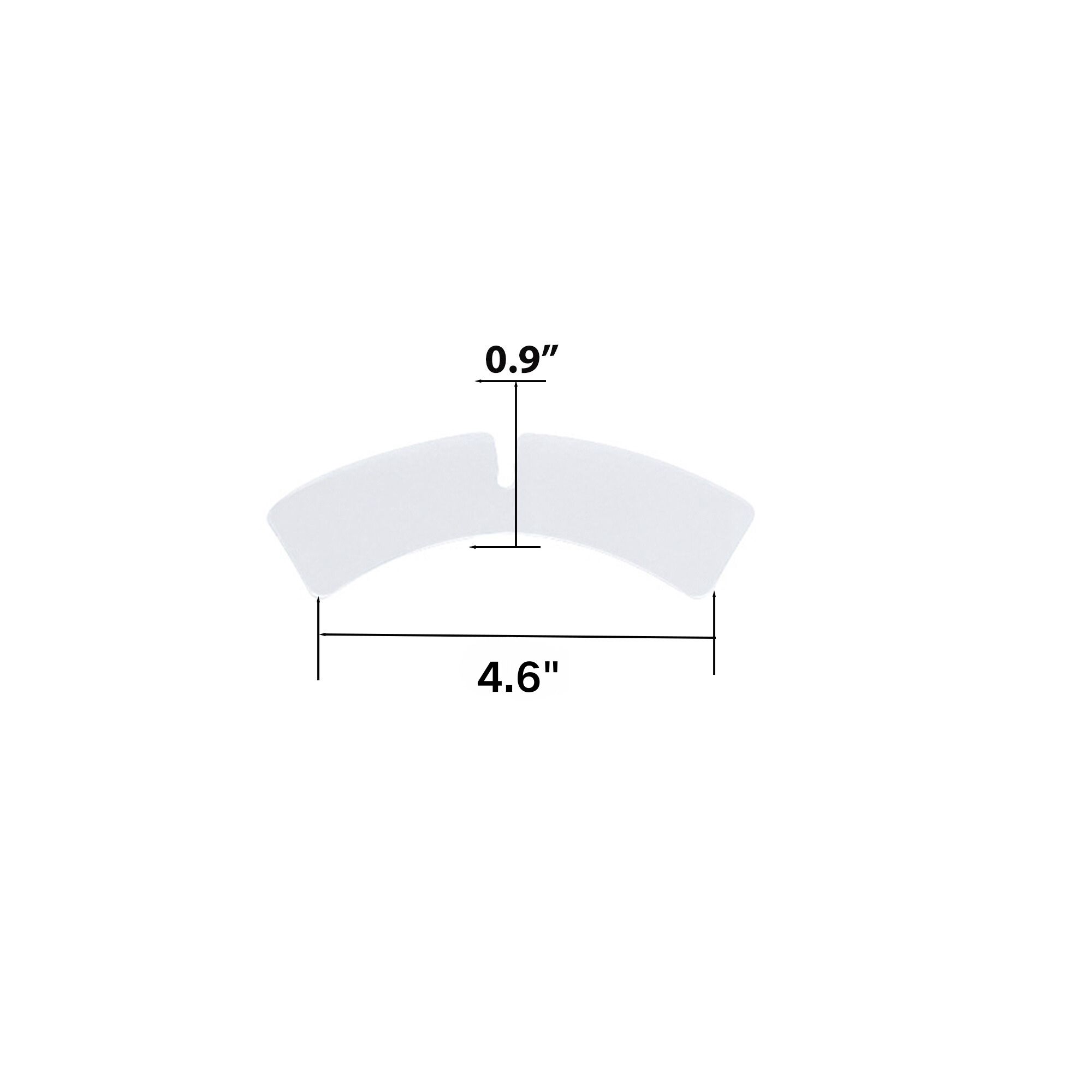 Plastic collar support 0.9" x 4.6"