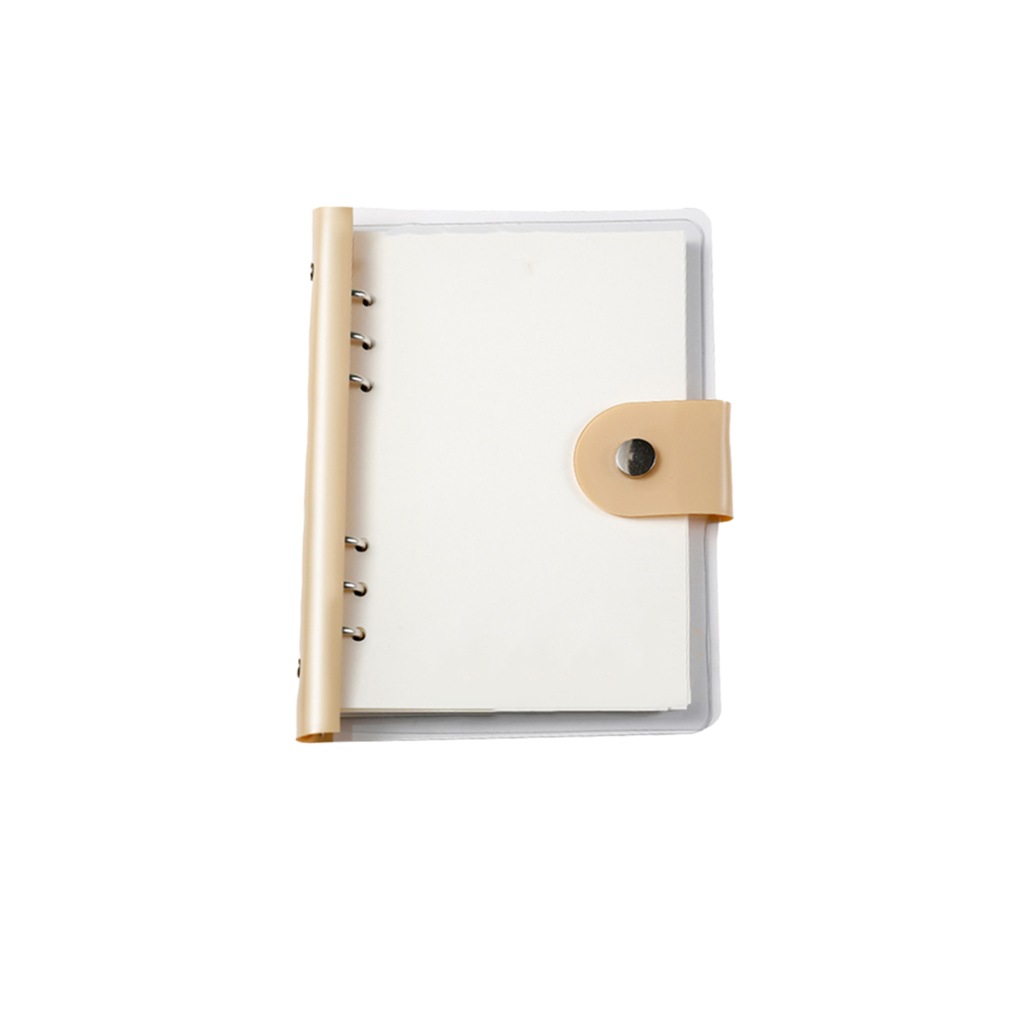 High-value PVC loose-leaf detachable notebook a5 large-capacity student coil shell binder (9.4" x 7.1")