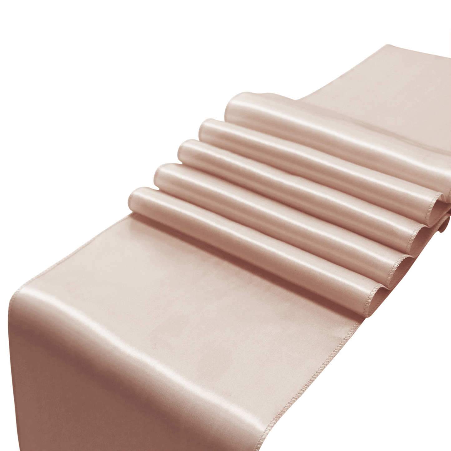 Elegant Satin Table Runner Flag for Dining 11.8" x 108.3"