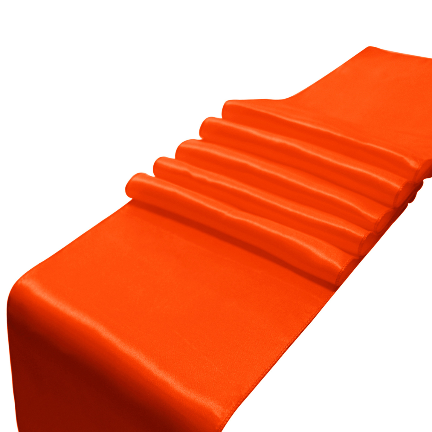 Elegant Satin Table Runner Flag for Dining 11.8" x 108.3"