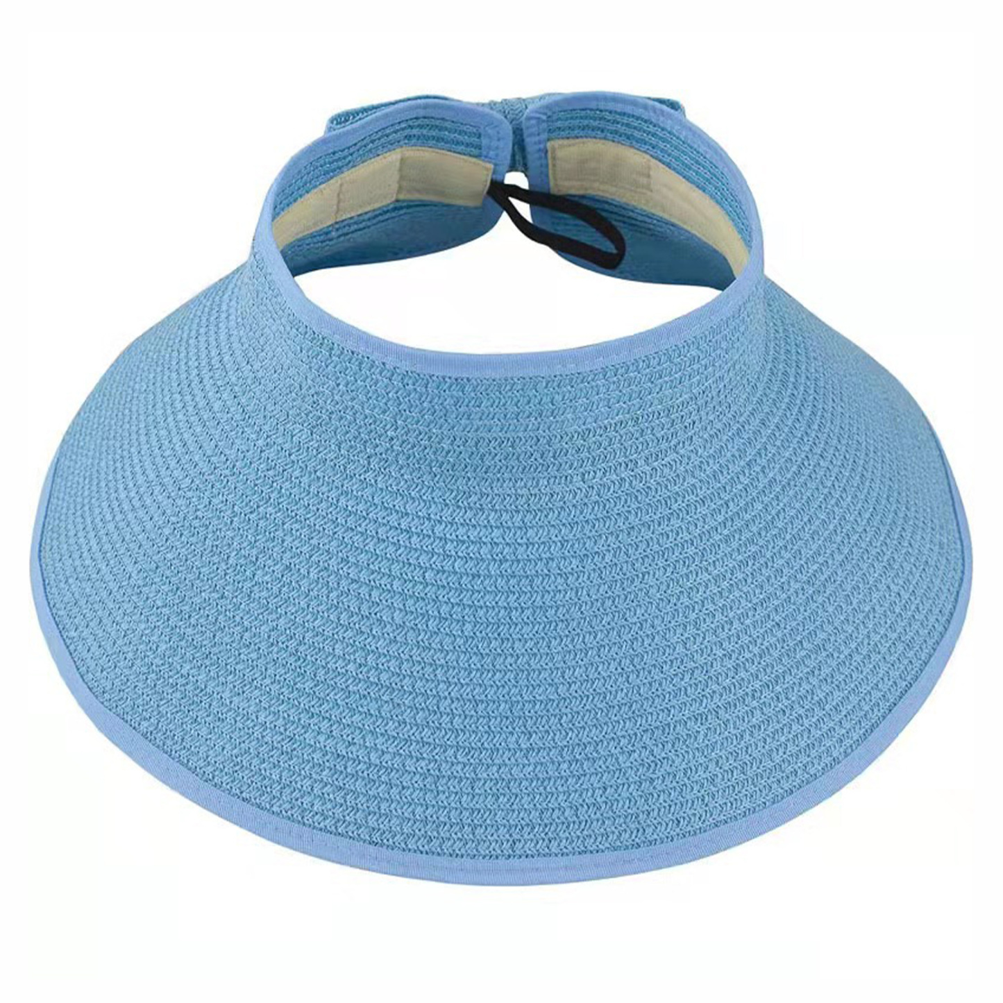 Women's Foldable Wide Brim Sun Visor Hats for Summer.