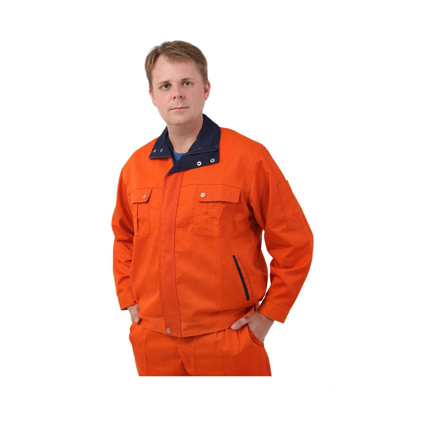 Heavy-Duty Long-Sleeved Workwear for Autumn & Winter – Size XS - 4XL