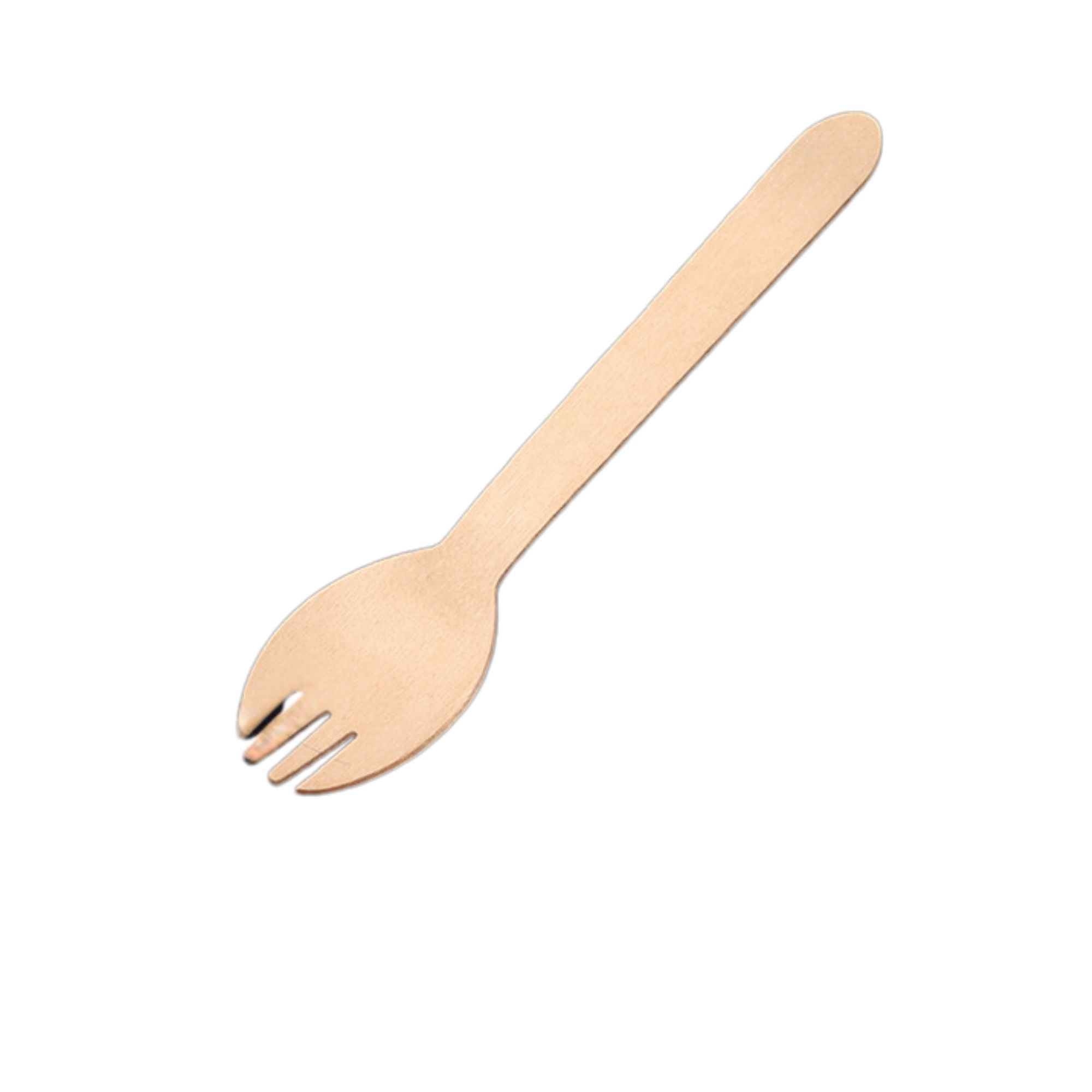 Wooden Ice Cream Cutlery Set