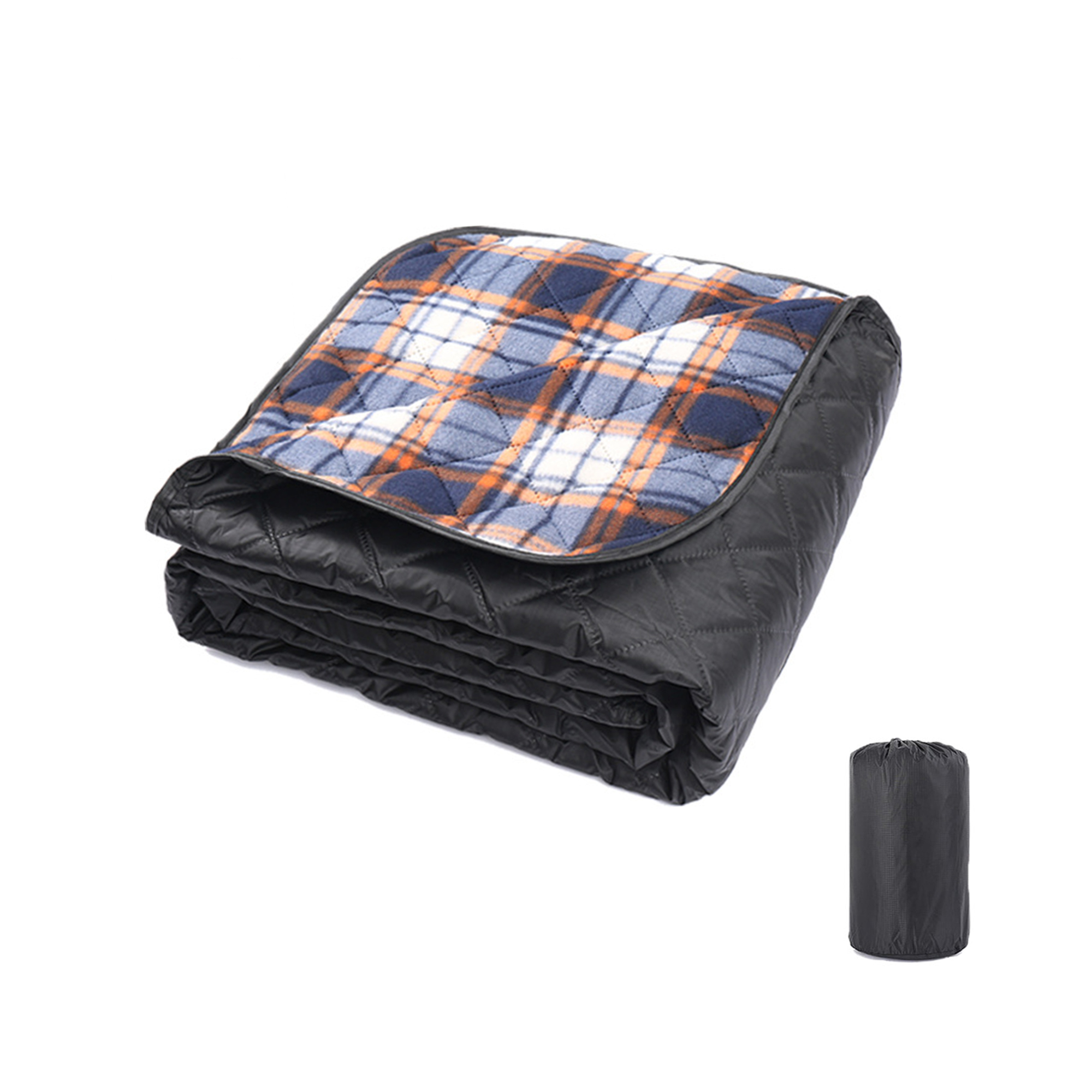 Waterproof Polar Fleece Camping Blanket 82.0" x 55.0"