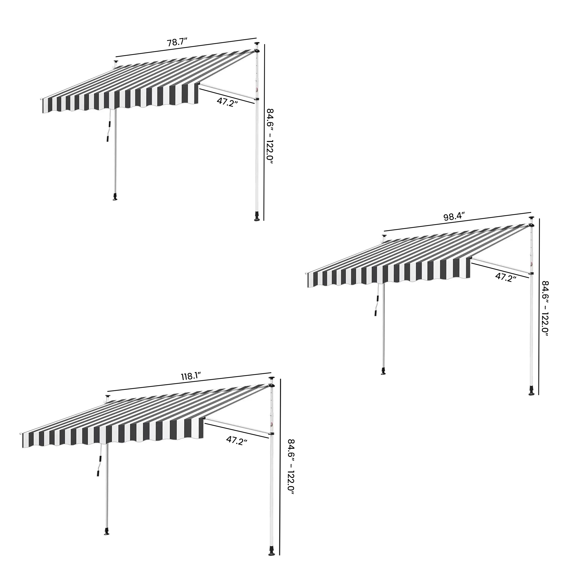 Versatile Retractable Awning