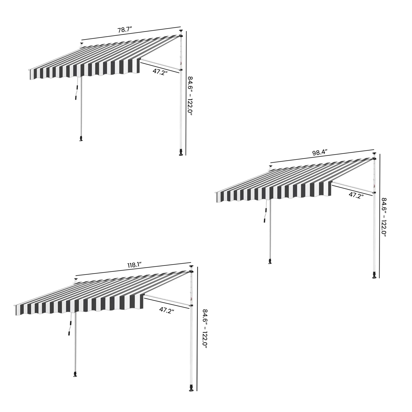 Versatile Retractable Awning
