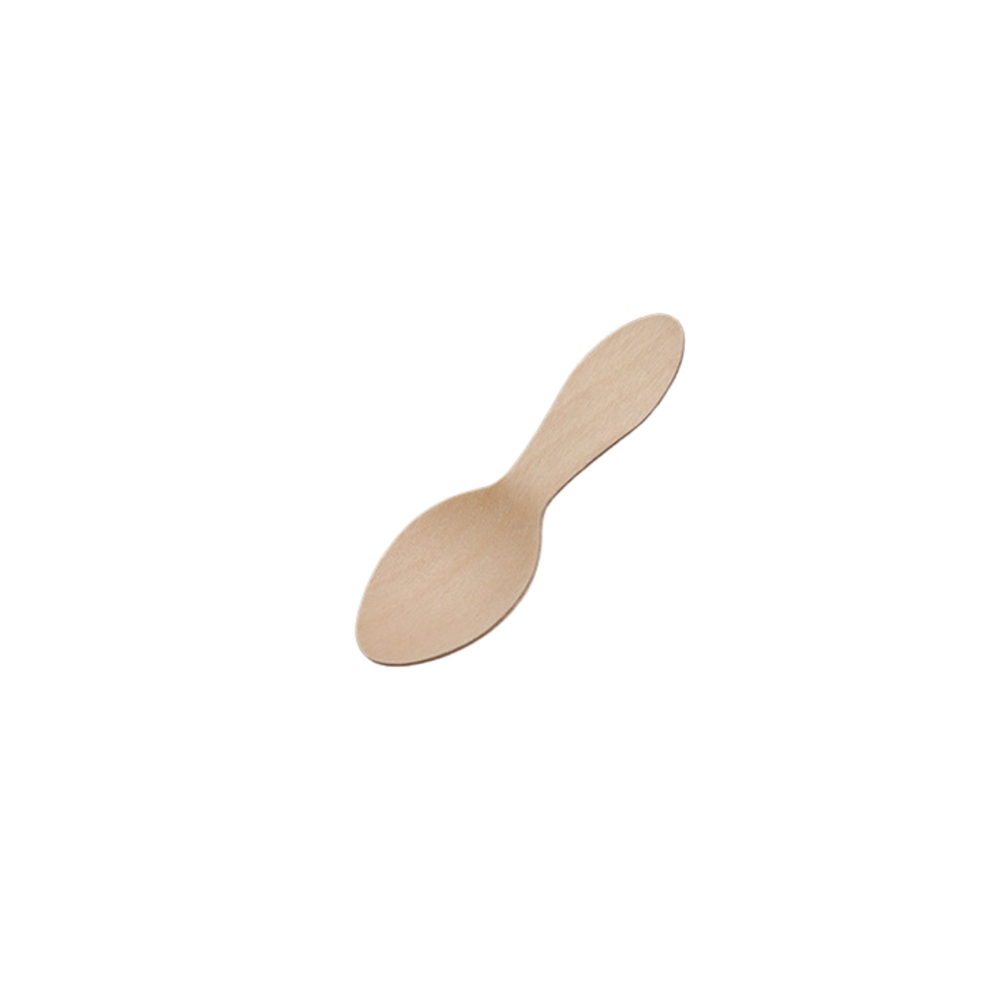 Wooden Ice Cream Cutlery Set