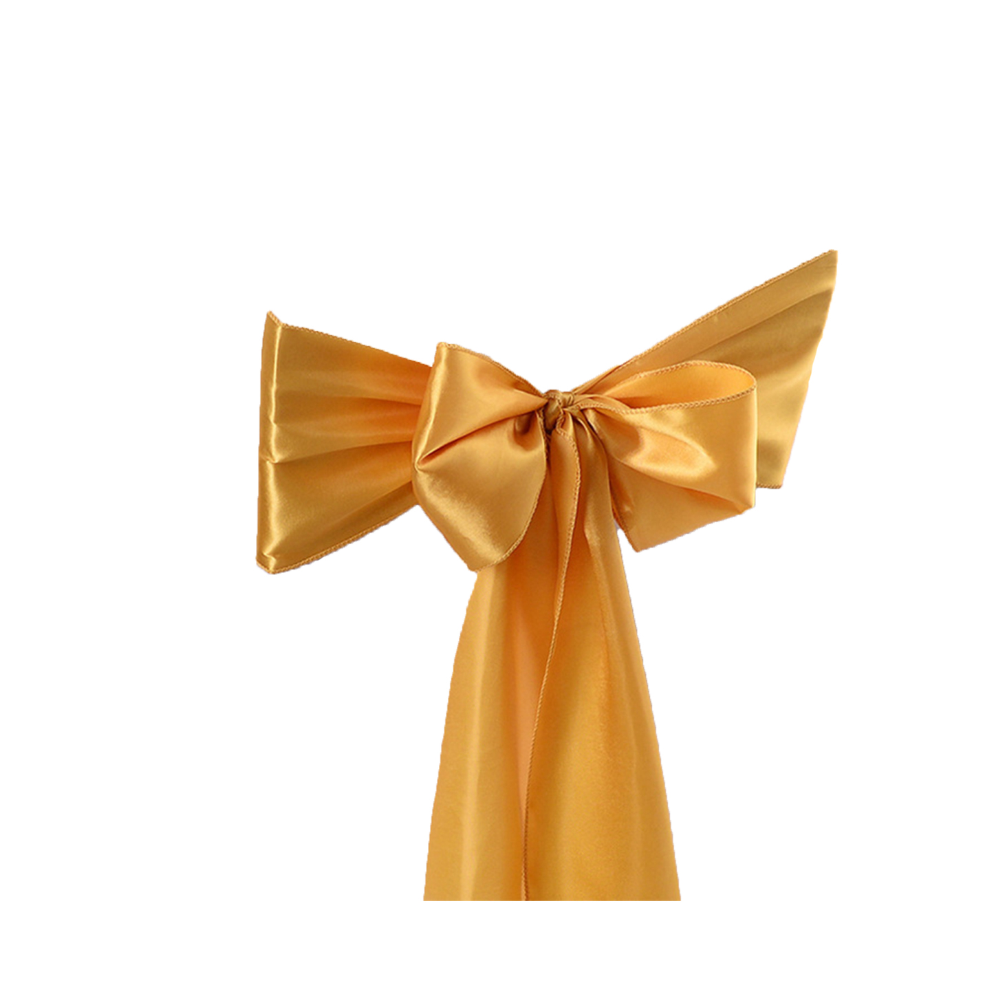 Exquisite satin ribbon chair cover 6.7" x 108.3"
