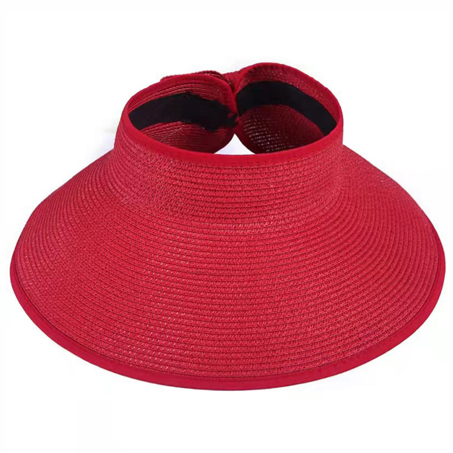 Women's Foldable Wide Brim Sun Visor Hats for Summer.