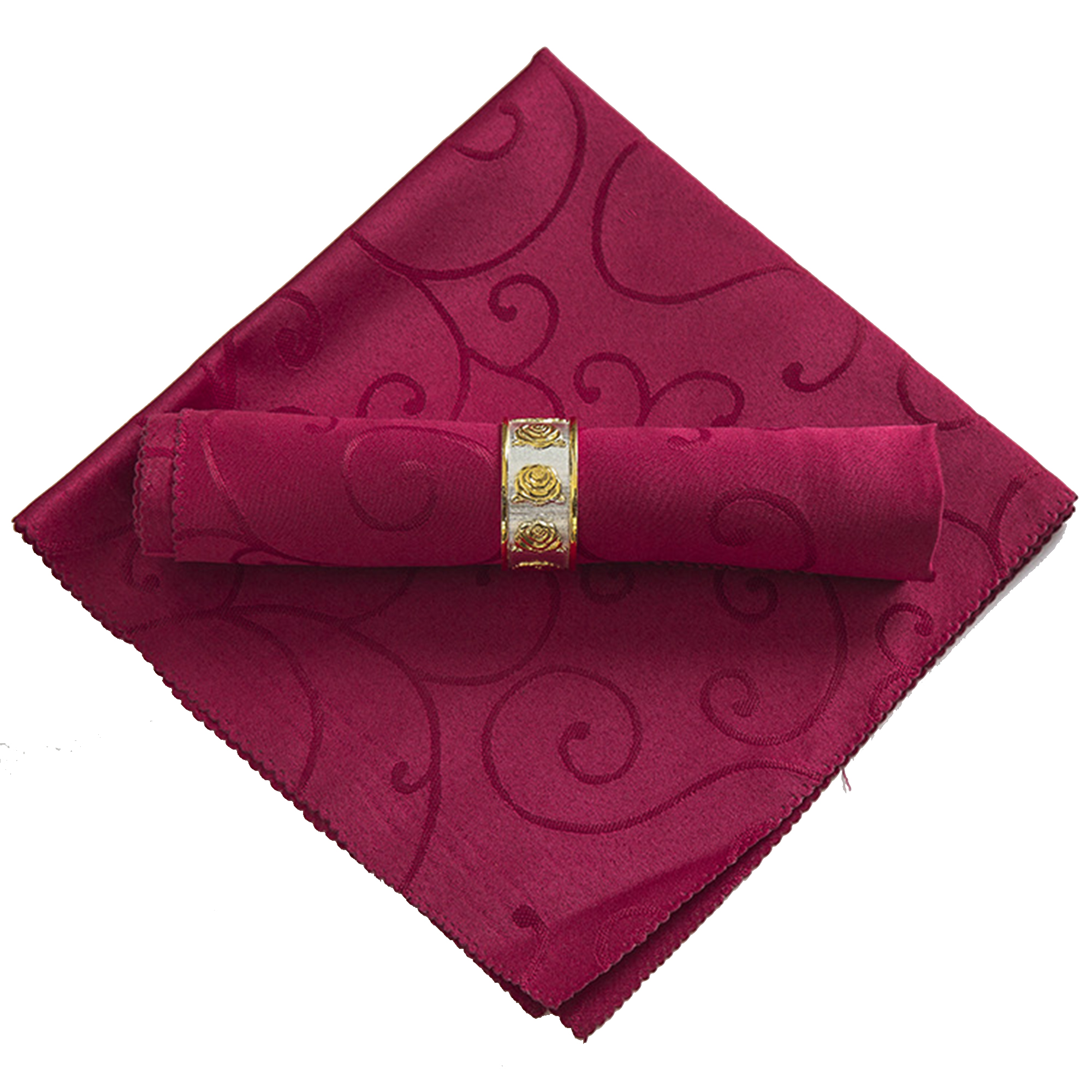 Luxury Polyester Jacquard Napkin for Dining & Events 18.9" x 18.9" 