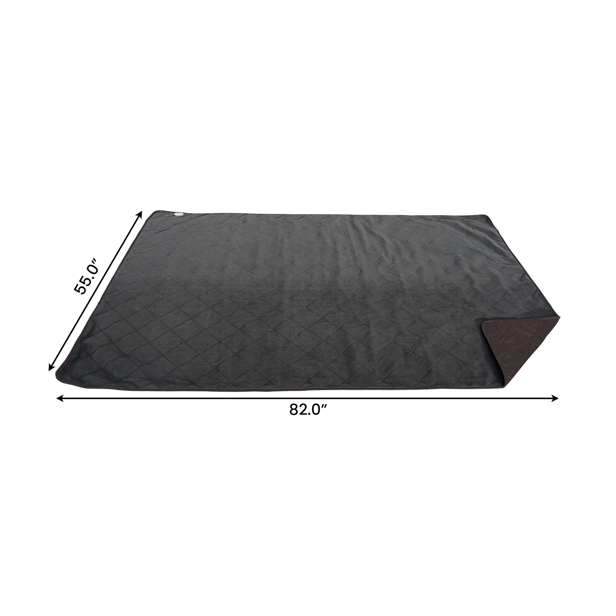 Waterproof Polar Fleece Camping Blanket 82.0" x 55.0"