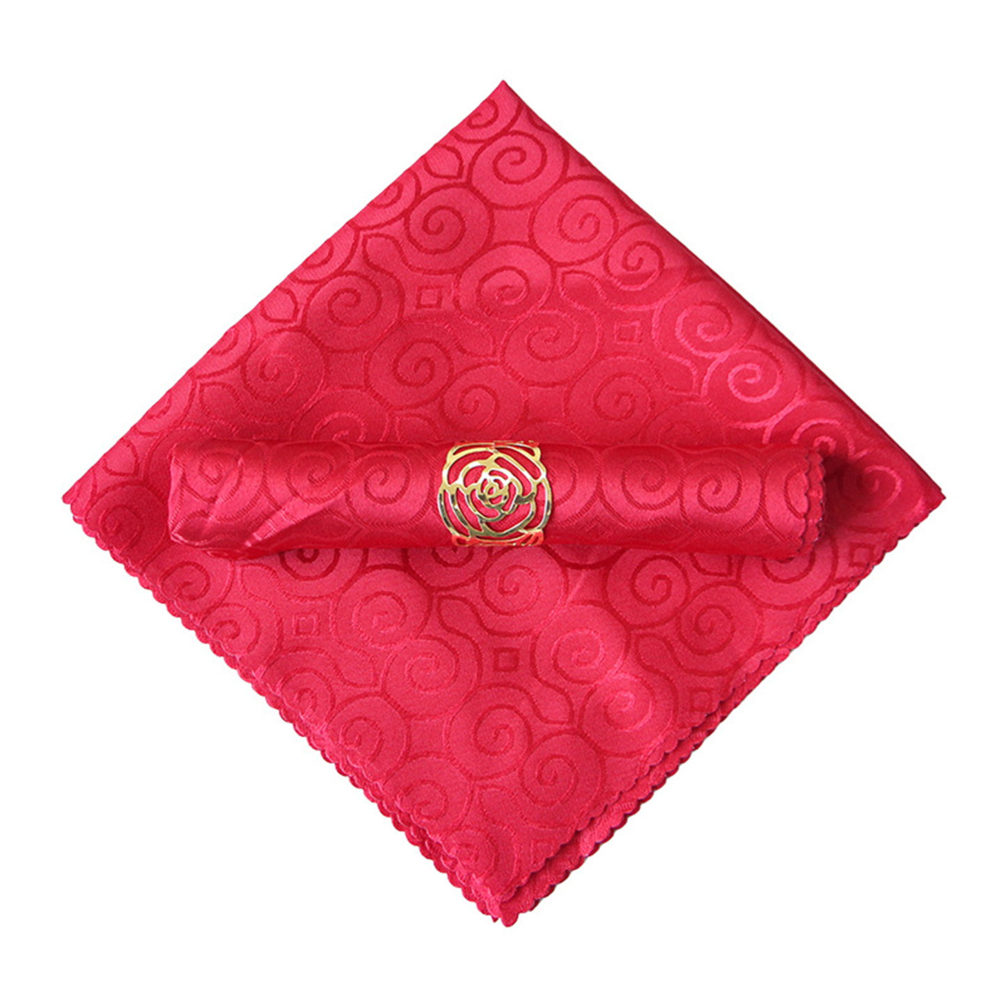 Luxury Polyester Jacquard Napkin for Dining & Events 18.9" x 18.9" 