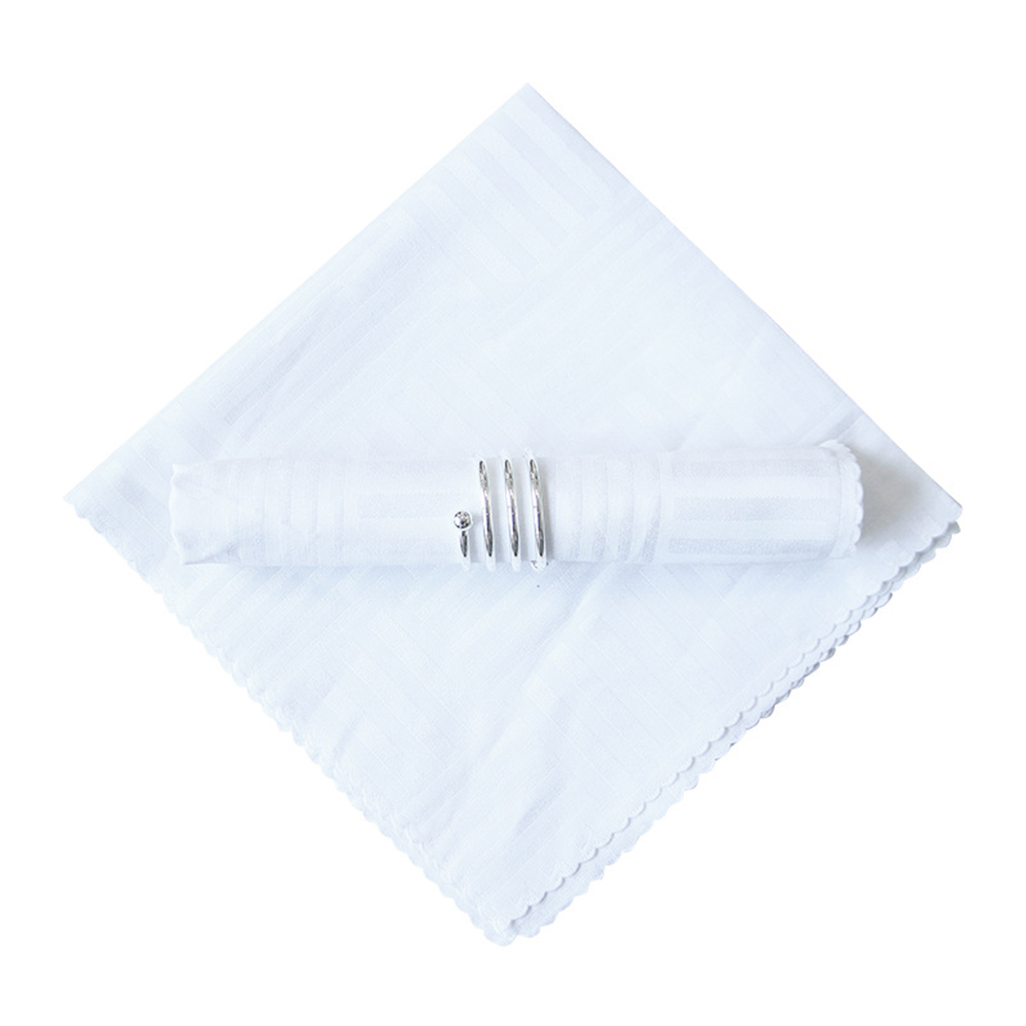 Luxury Polyester Jacquard Napkin for Dining & Events 18.9" x 18.9" 