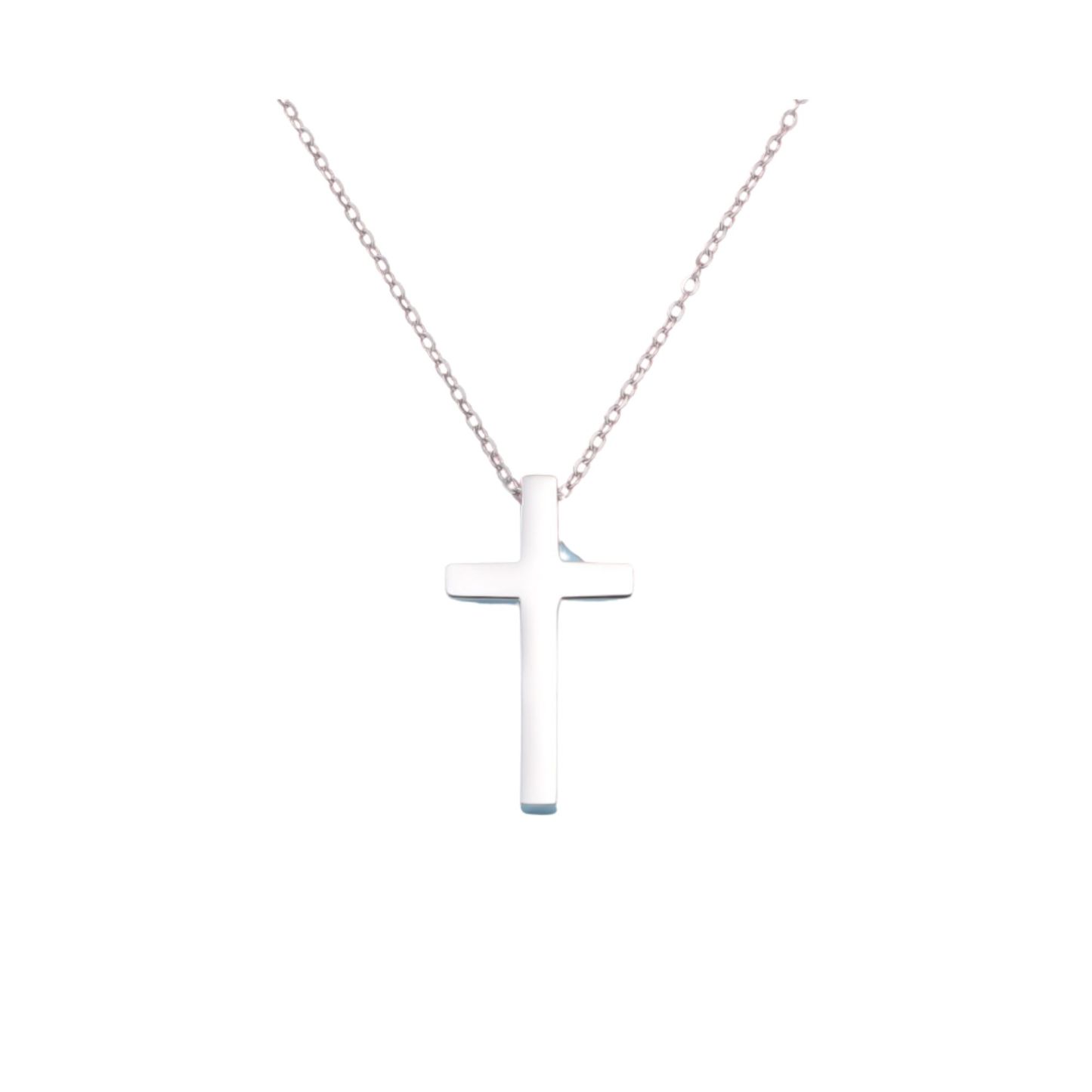 Durable Titanium Cross Pendant Necklace