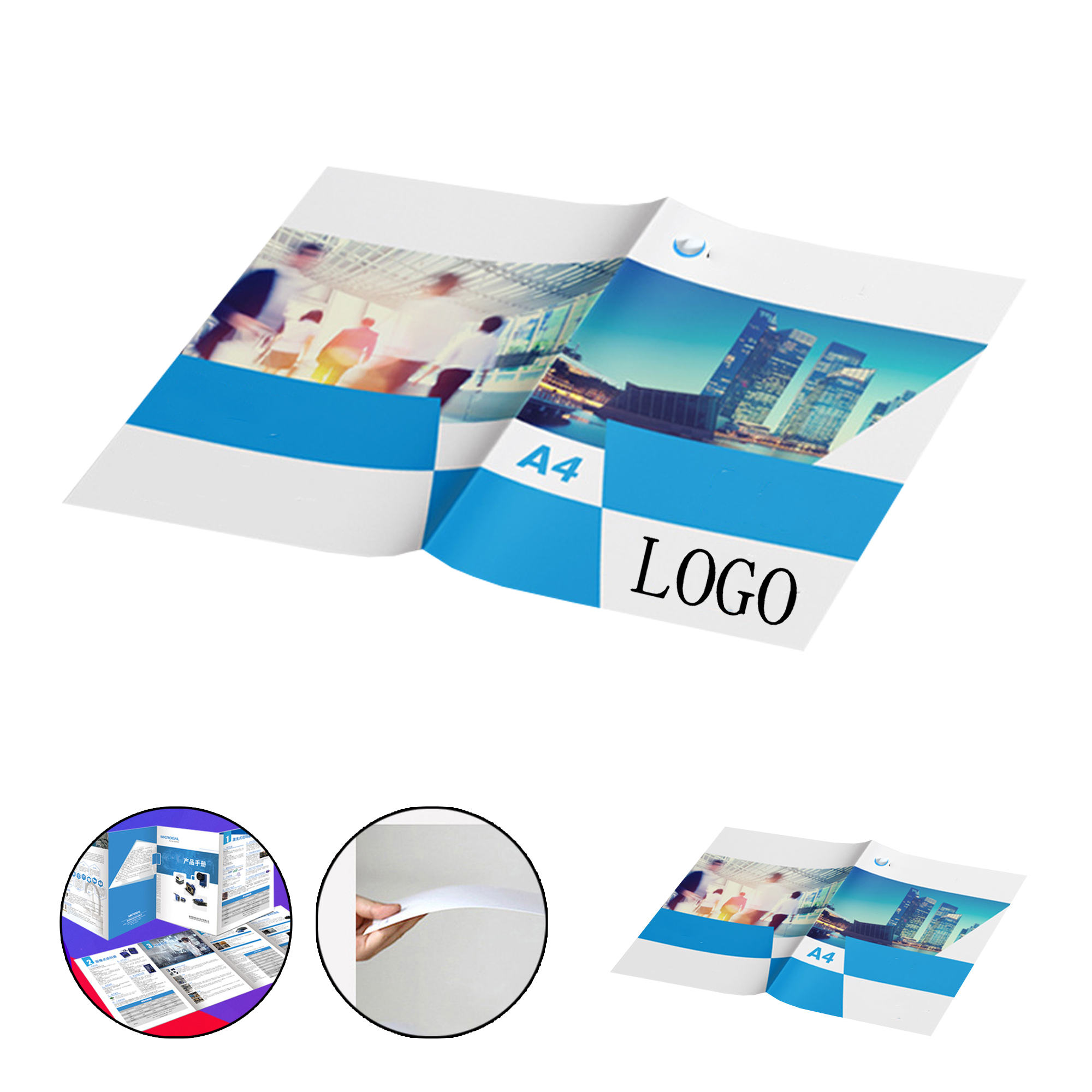 Advertising leaflets 8.2" x 11.2"