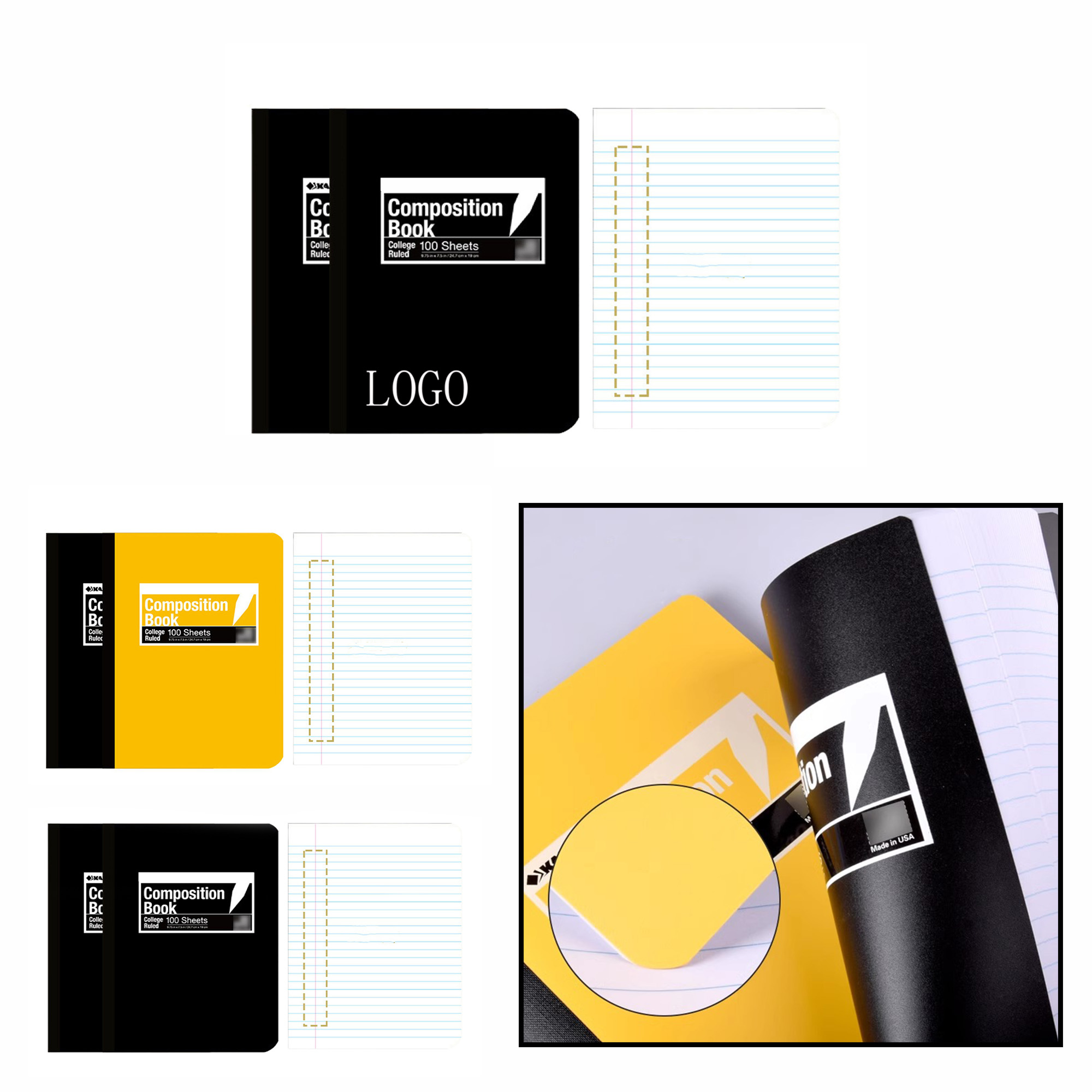Marble Composition Notebook.