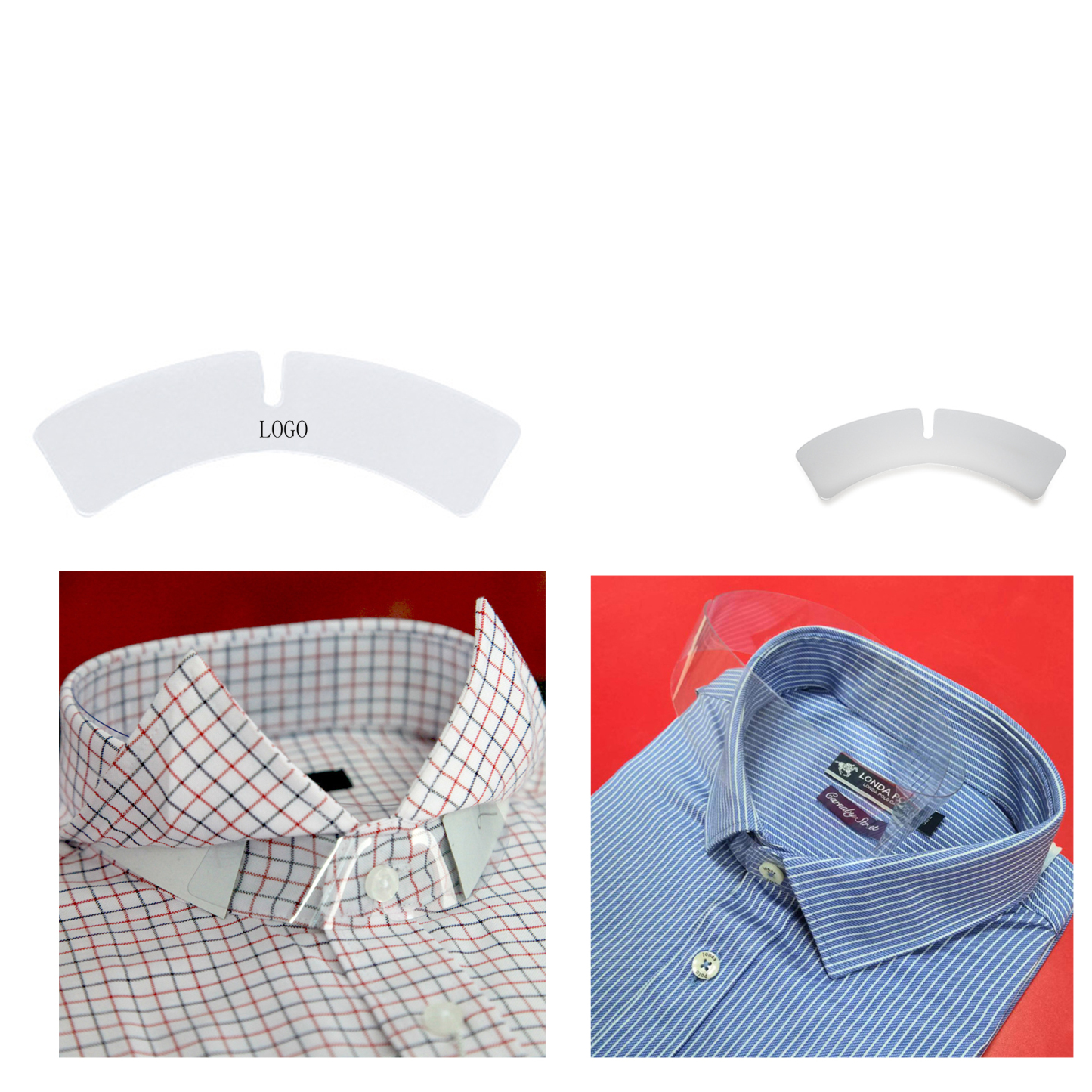 Plastic collar support 0.9" x 4.6"