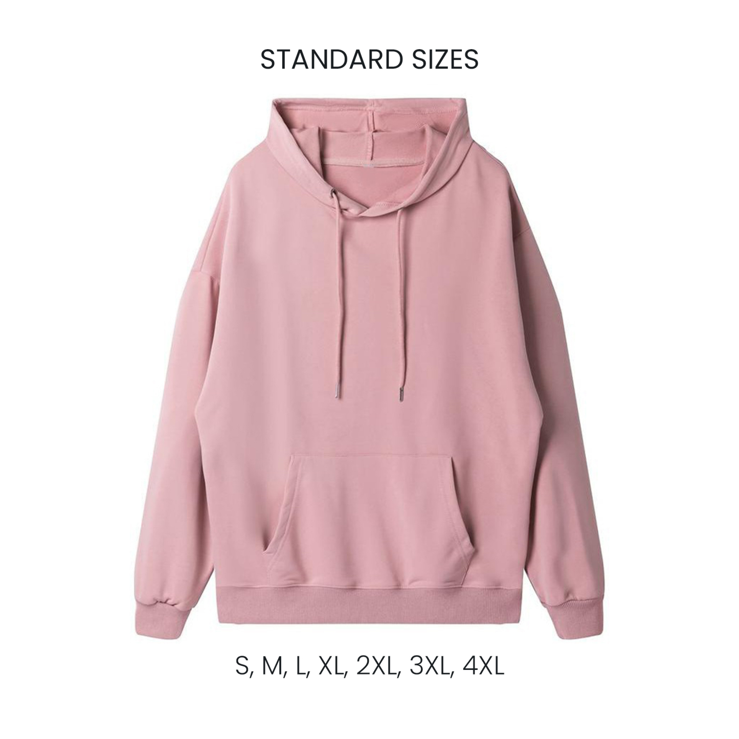 Customizable Hooded Sweatshirt