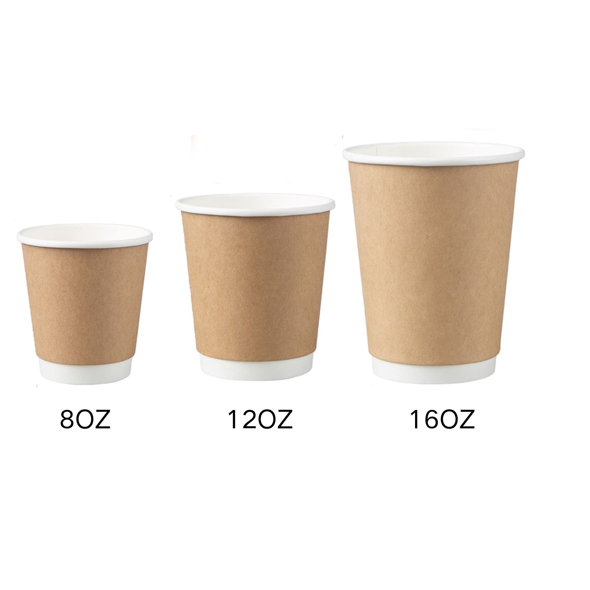 Double-wall kraft paper disposable cups