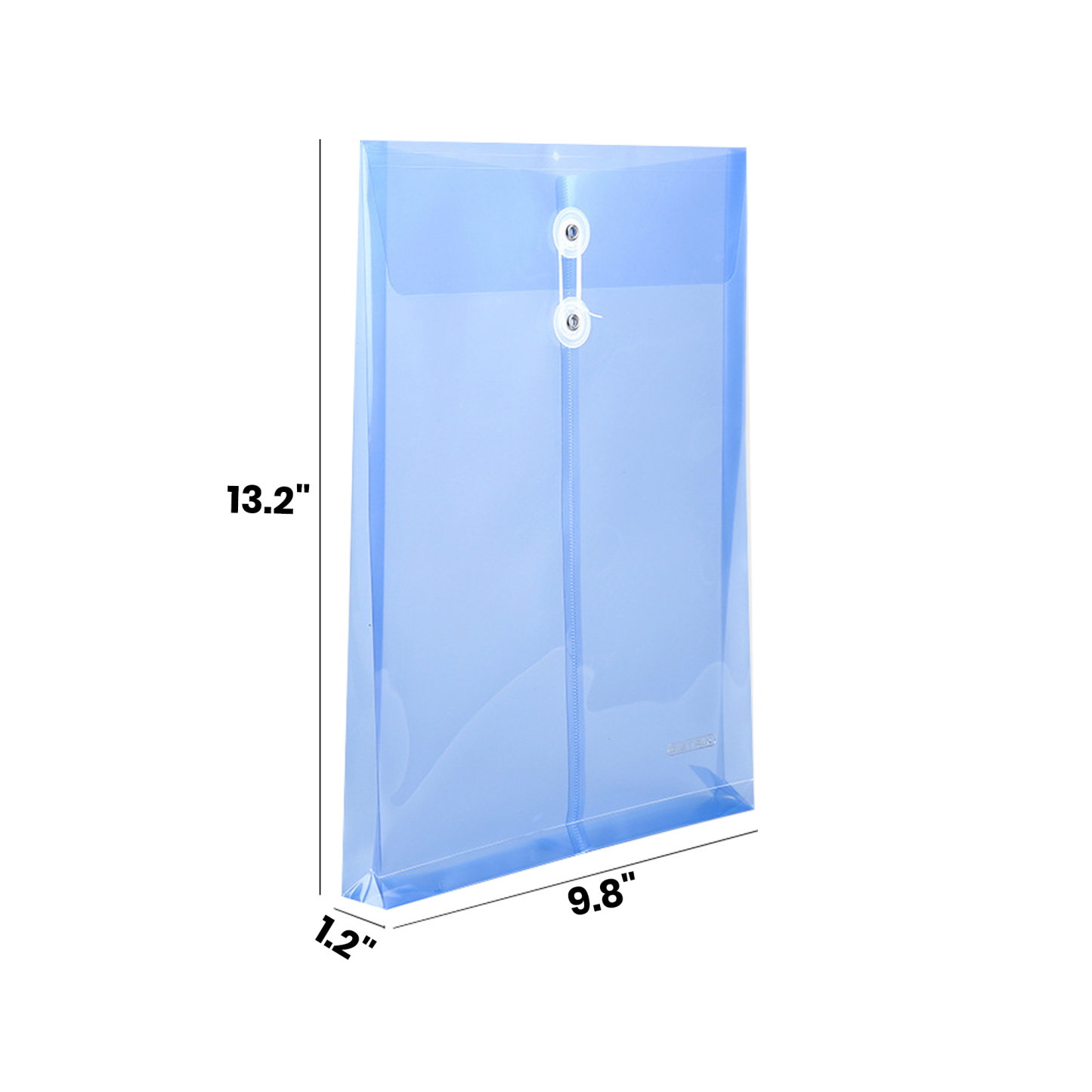 A4 transparent file bag (13.2" x 1.2" x 9.8")