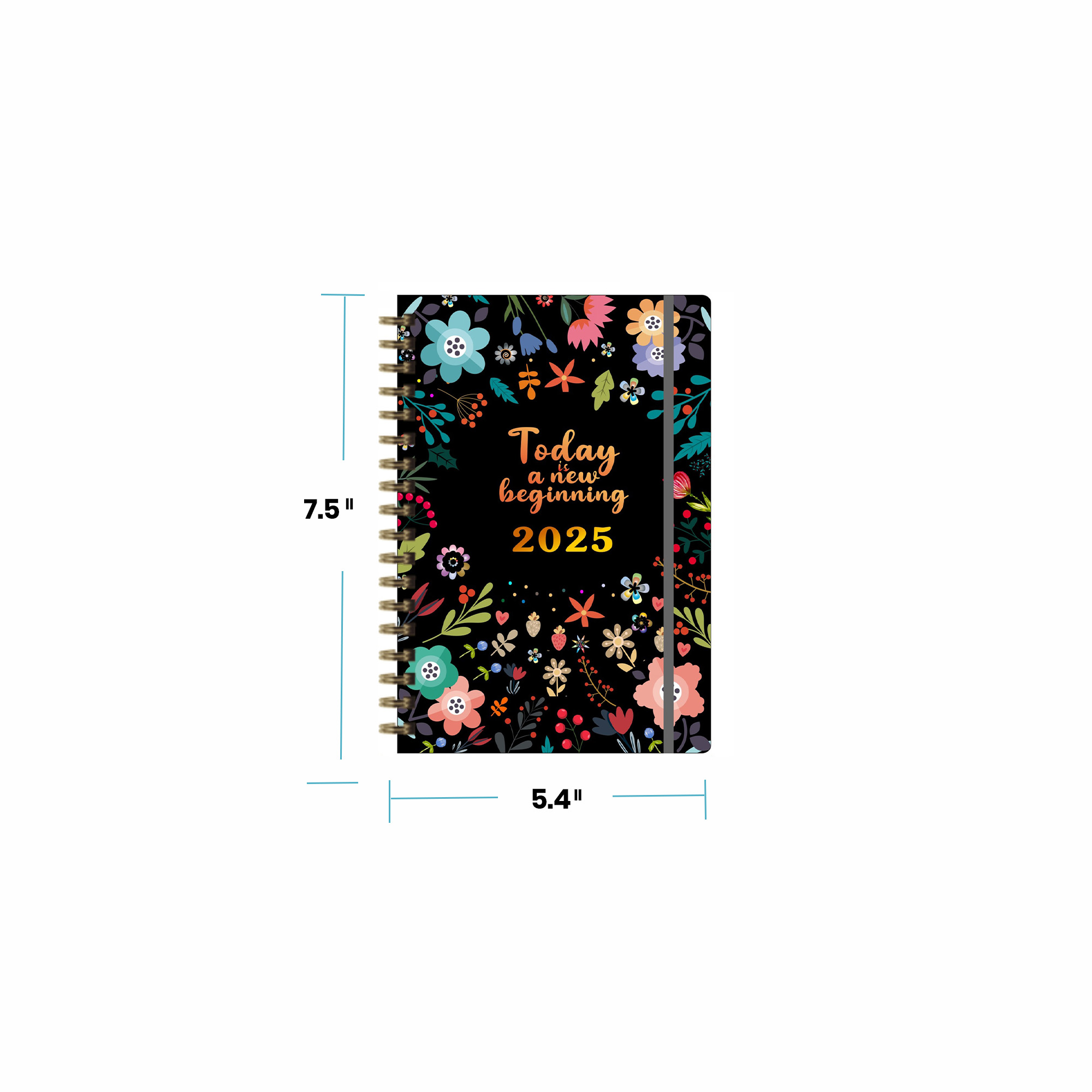 2025 Daily Organizer Notebook.