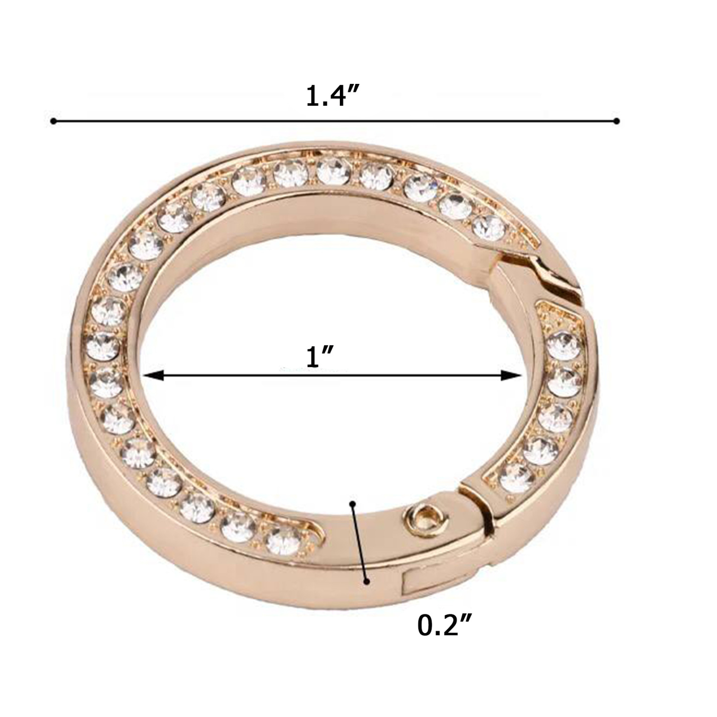 Diamond Spring Ring Factory Wholesale 6 Points - 1"