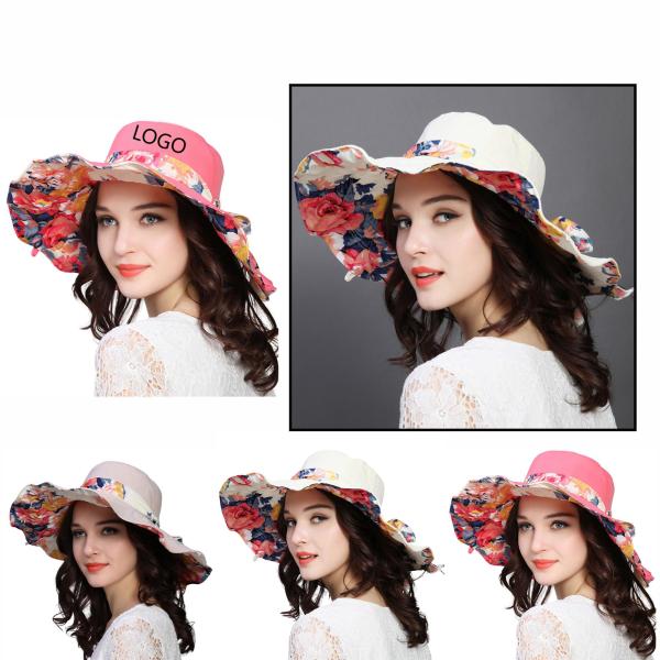 Women's Large Brim Foldable Sun Hat