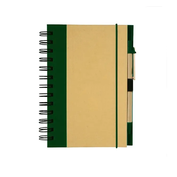 Eco Friendly Notebook with Pen(5"X7")