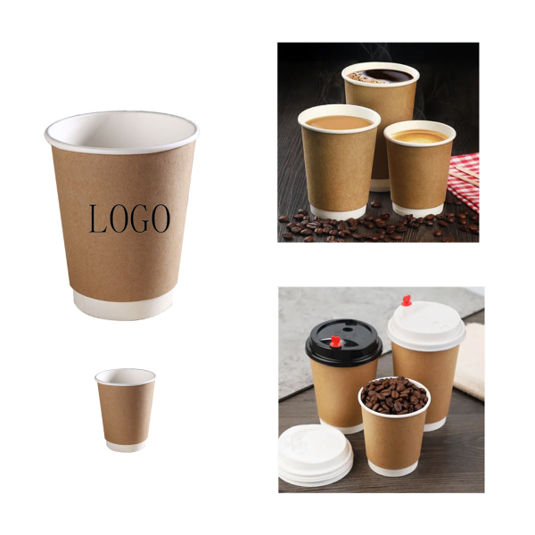Double-wall kraft paper disposable cups