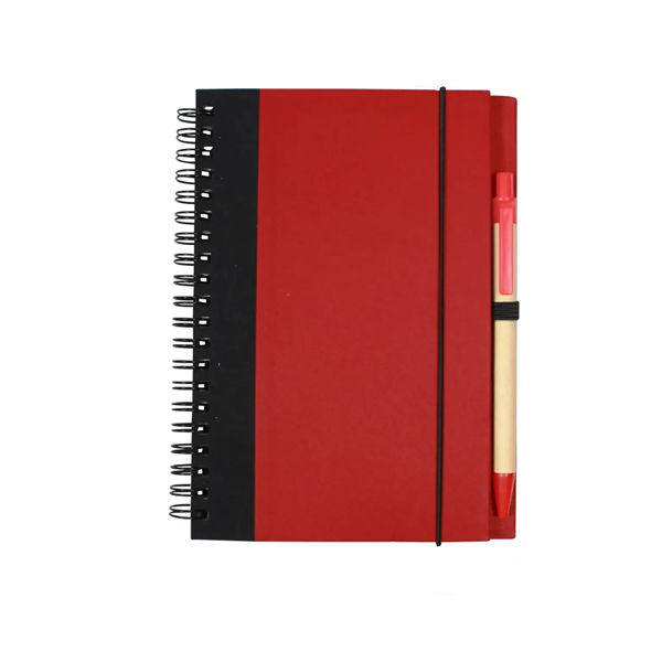 Eco Friendly Notebook with Pen(5"X7")