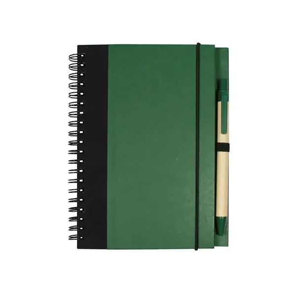 Eco Friendly Notebook with Pen(5"X7")