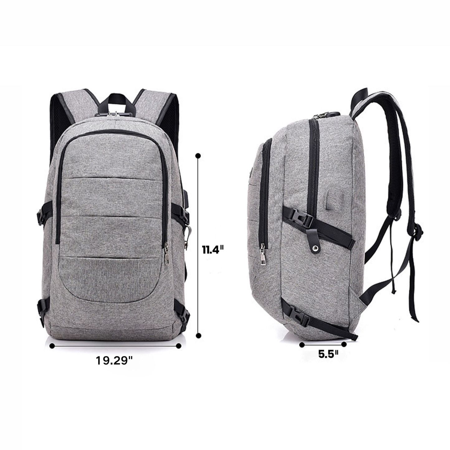 Sleek Business Casual Laptop Backpack