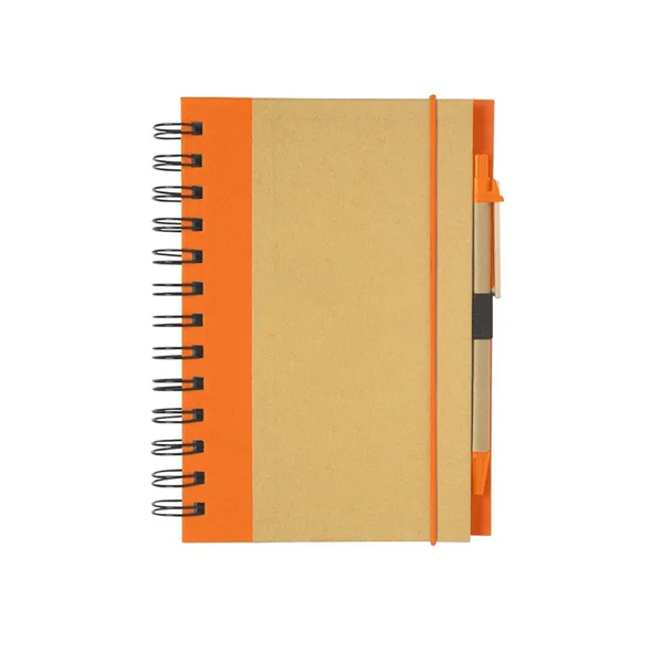 Eco Friendly Notebook with Pen(5"X7")