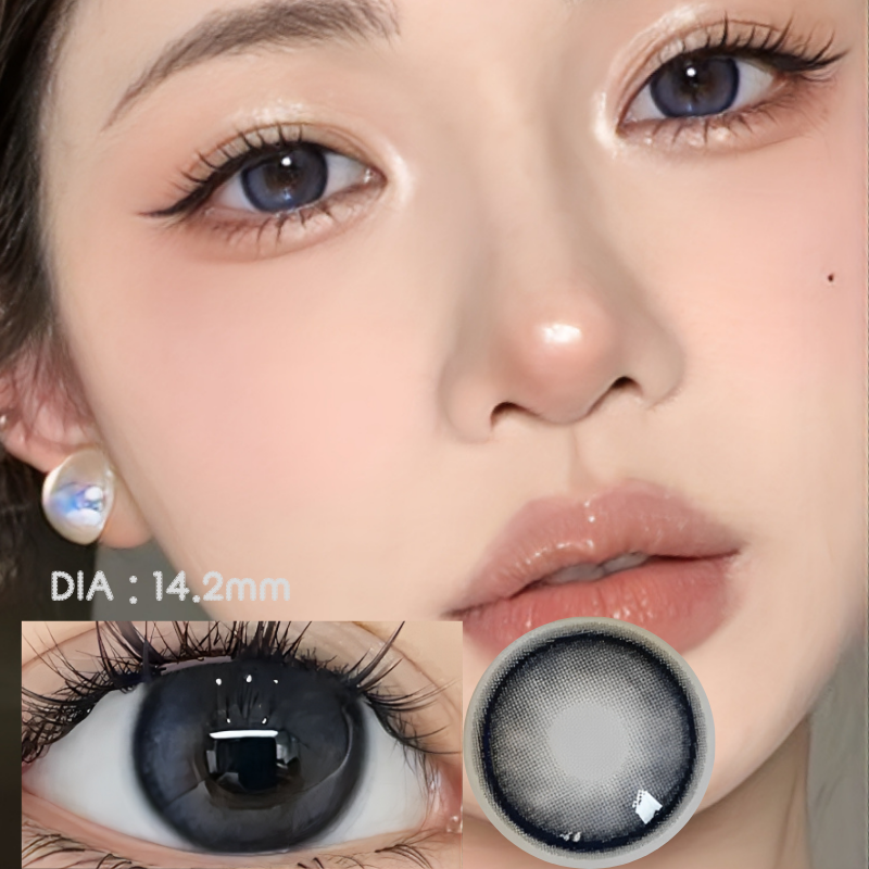 Devil Fish Blue Contact Lenses  | Yearly