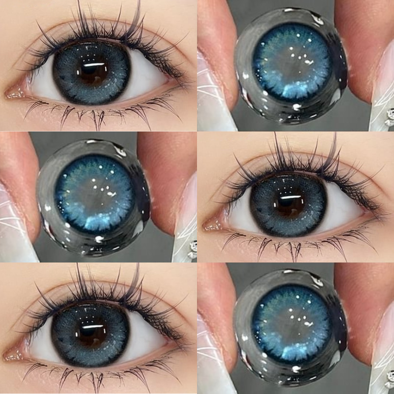 Night Magic Blue Contact Lenses | Yearly